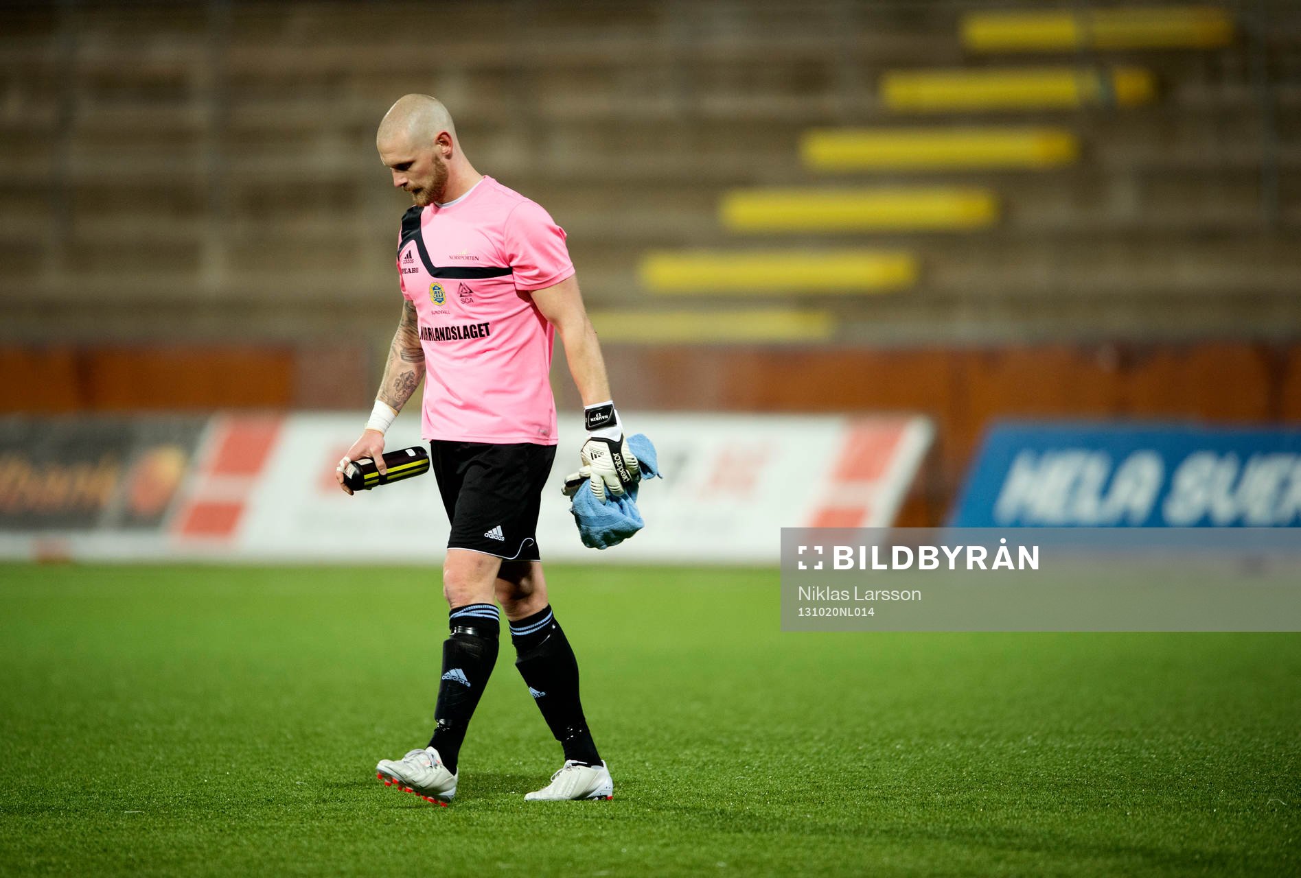 Tommy Naurin, målvakt Sundsvall deppar