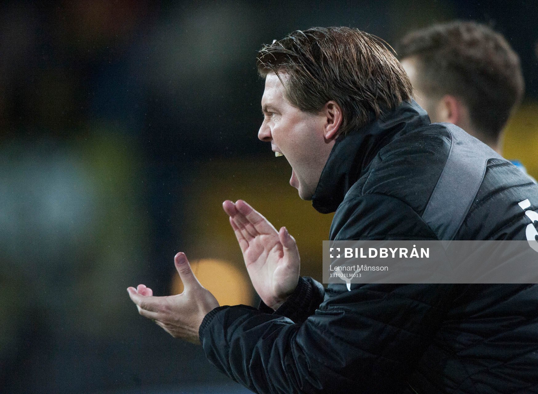 Halmstads tränare Jens Gustafsson i