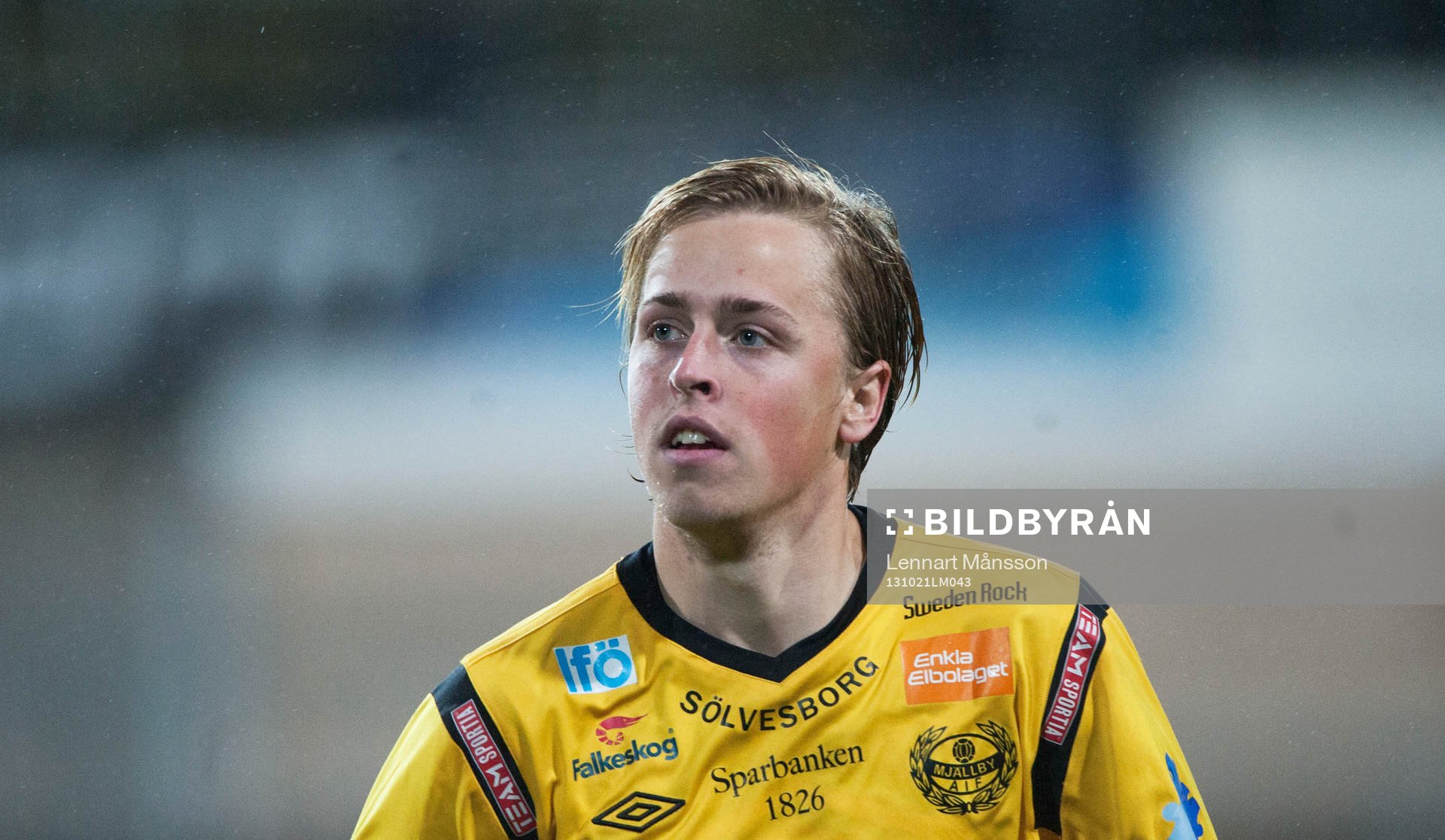 Mjällbys Robin Strömberg i