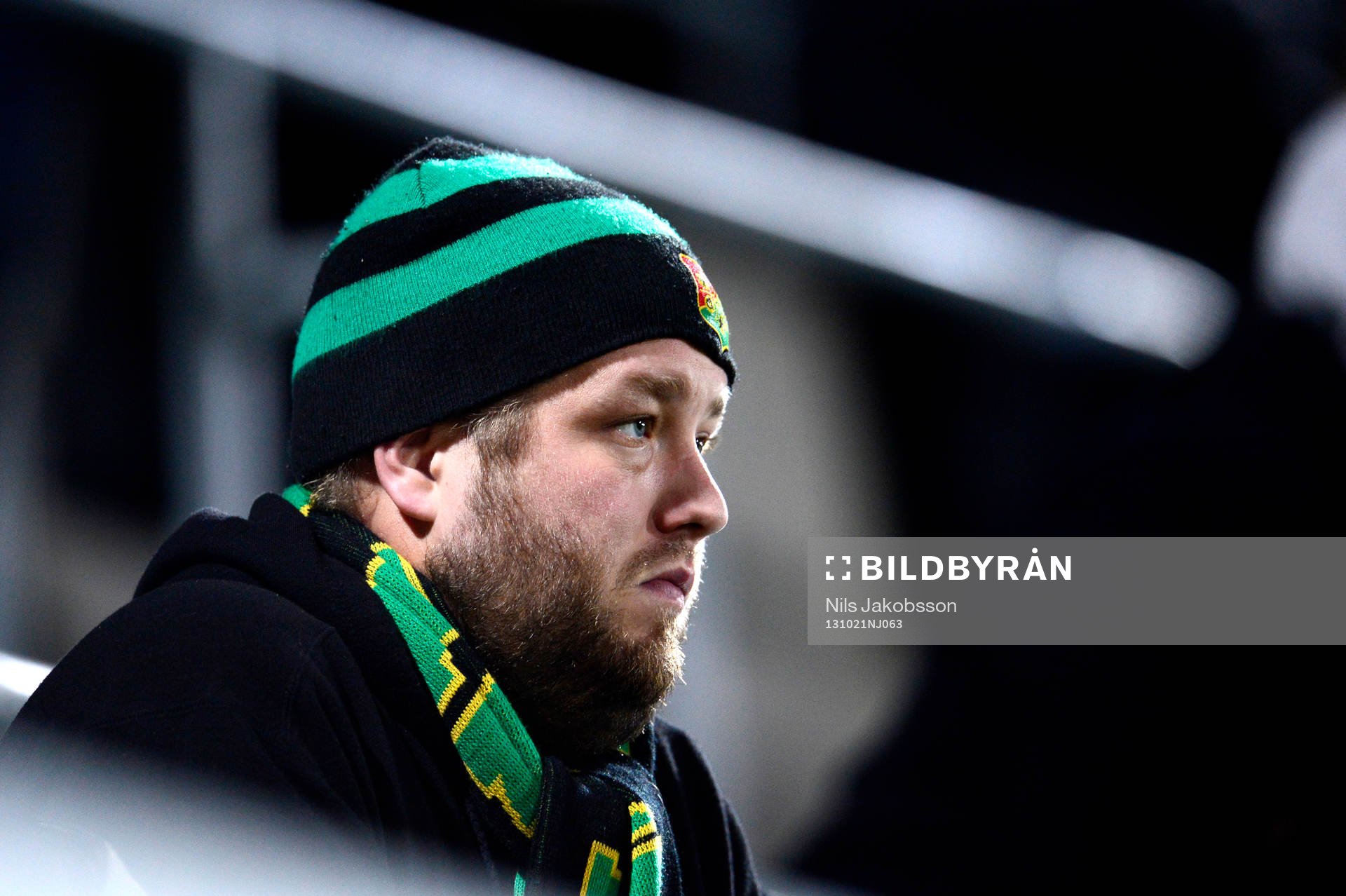 En GAIS supporter deppar