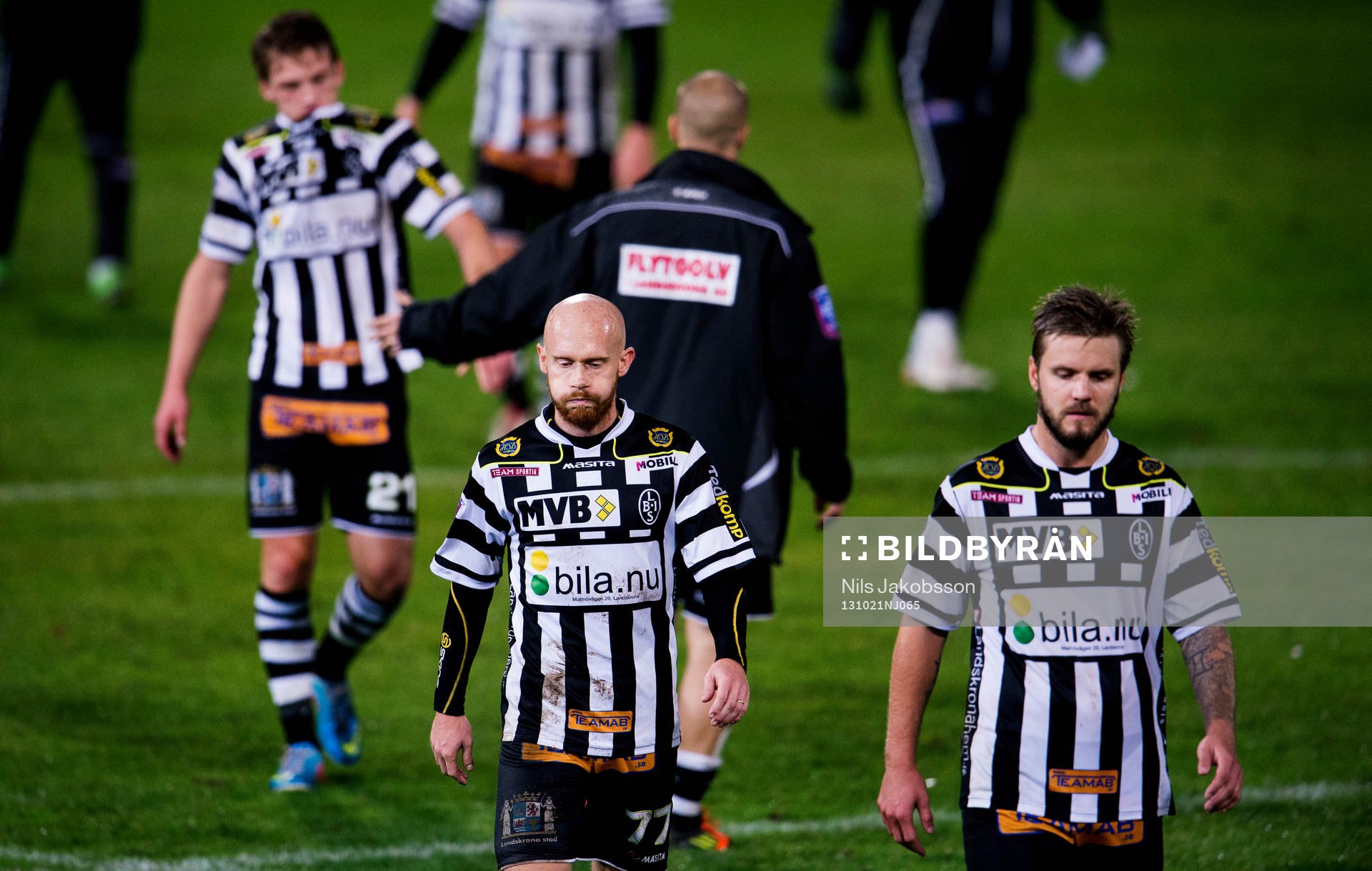 Landskrona BOIS Max Mölder och Andreas Dahl deppar
