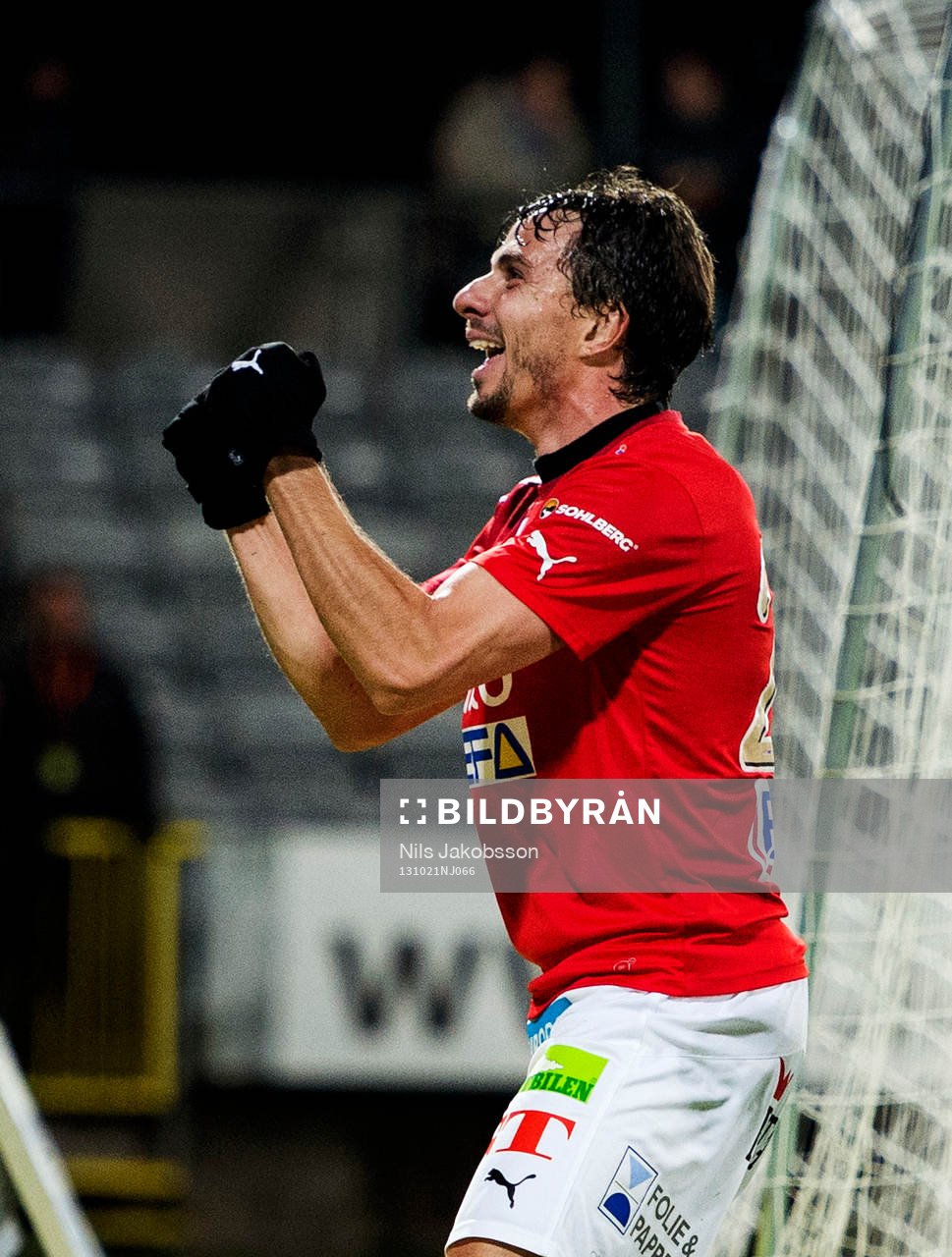 GAIS Daniel Mendes jublar