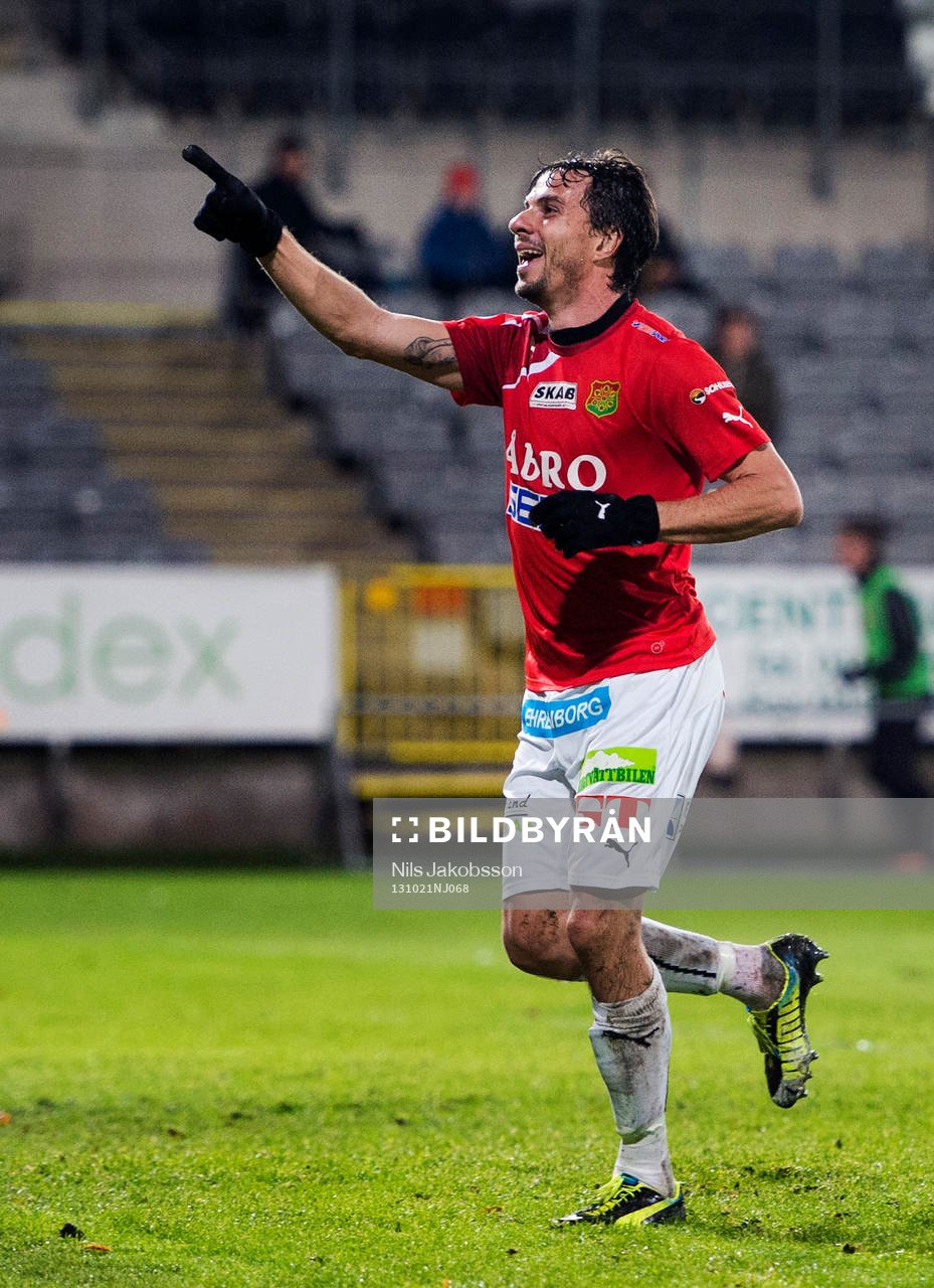 GAIS Daniel Mendes jublar