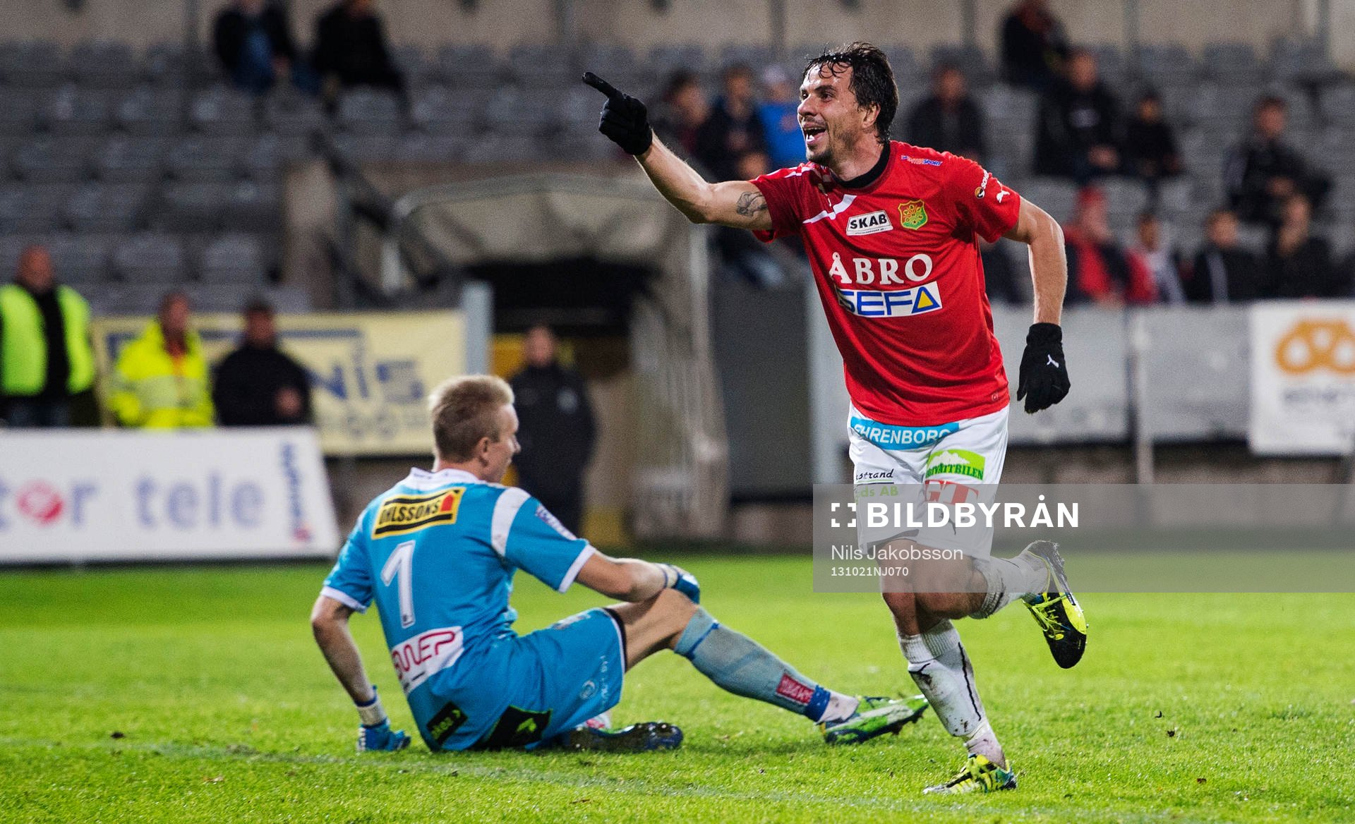 GAIS Daniel Mendes jublar