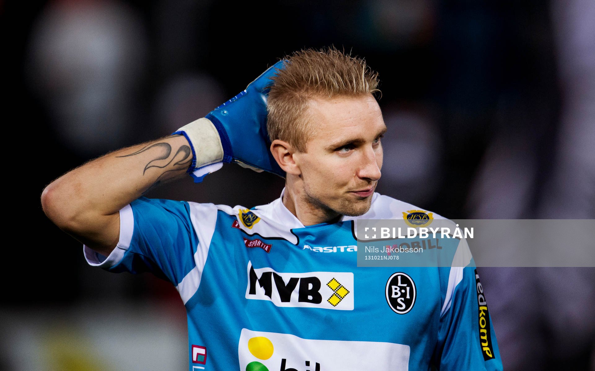 Landskrona BOIS målvakt Bill Halvorsen