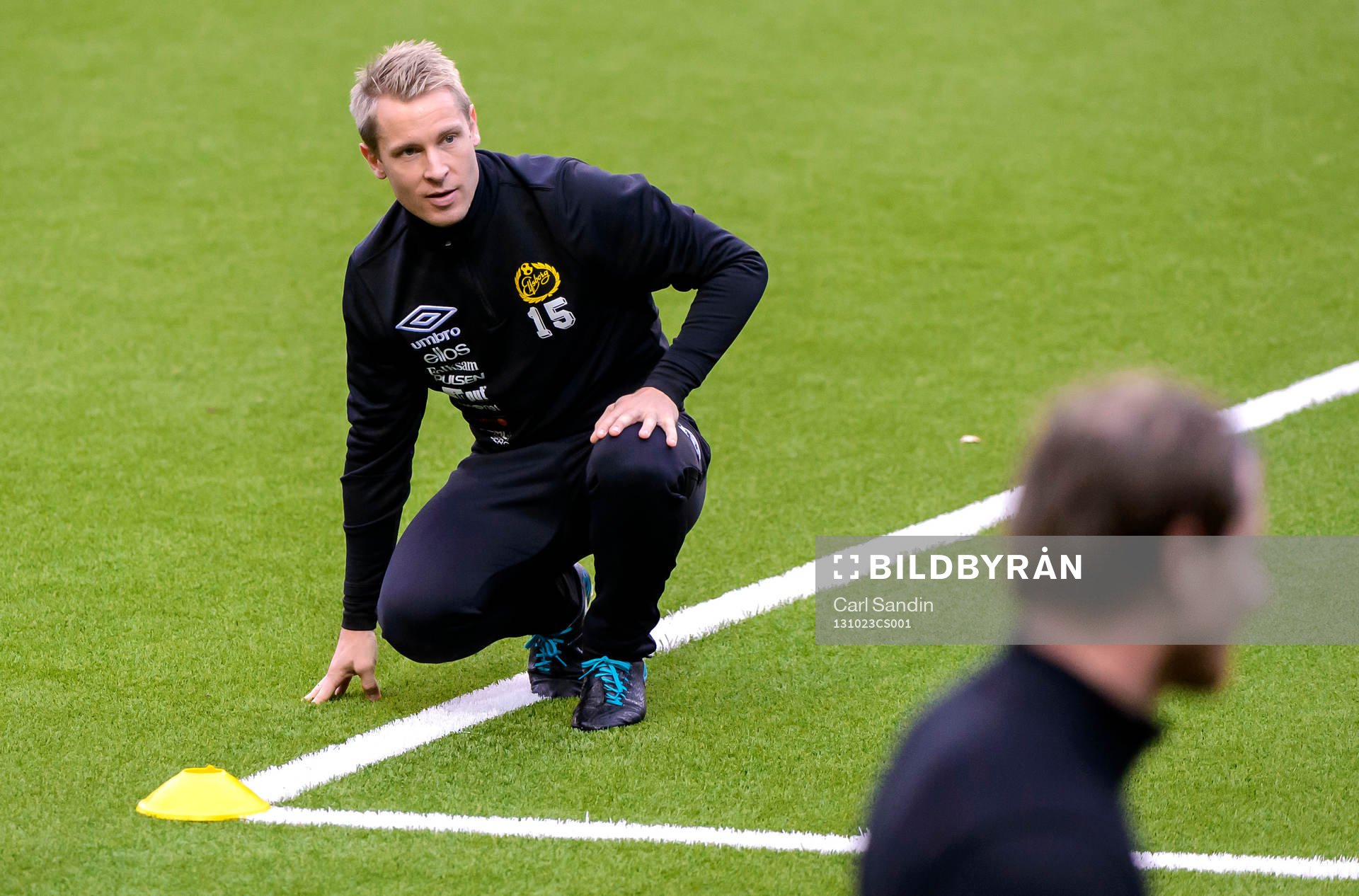 Elfsborgs Andreas Klarström sitter på huk