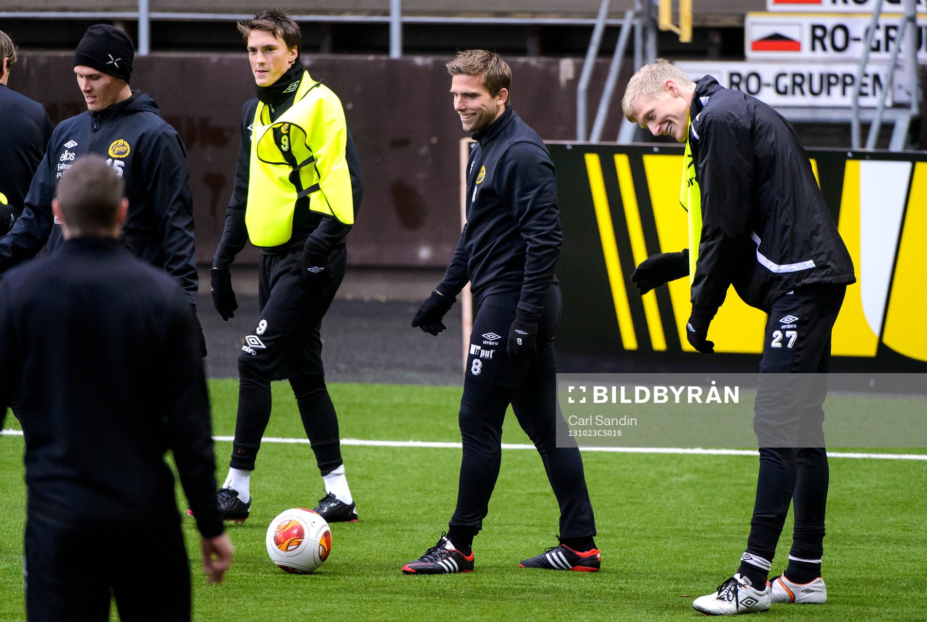 Elfsborgs Lasse Nilsson, Anders Svensson och Tom Söderberg