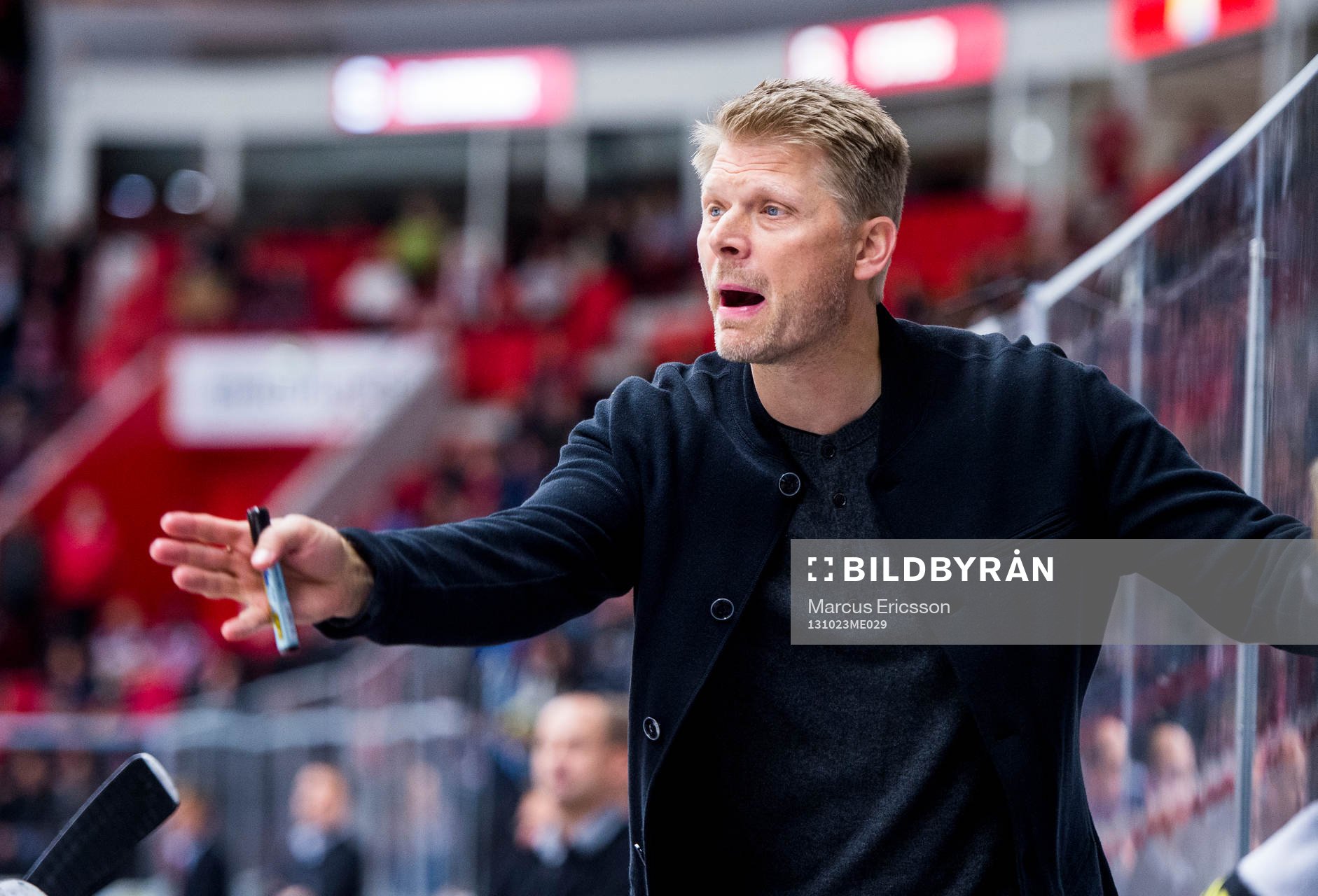Södertäljes tränare Per Nygårds