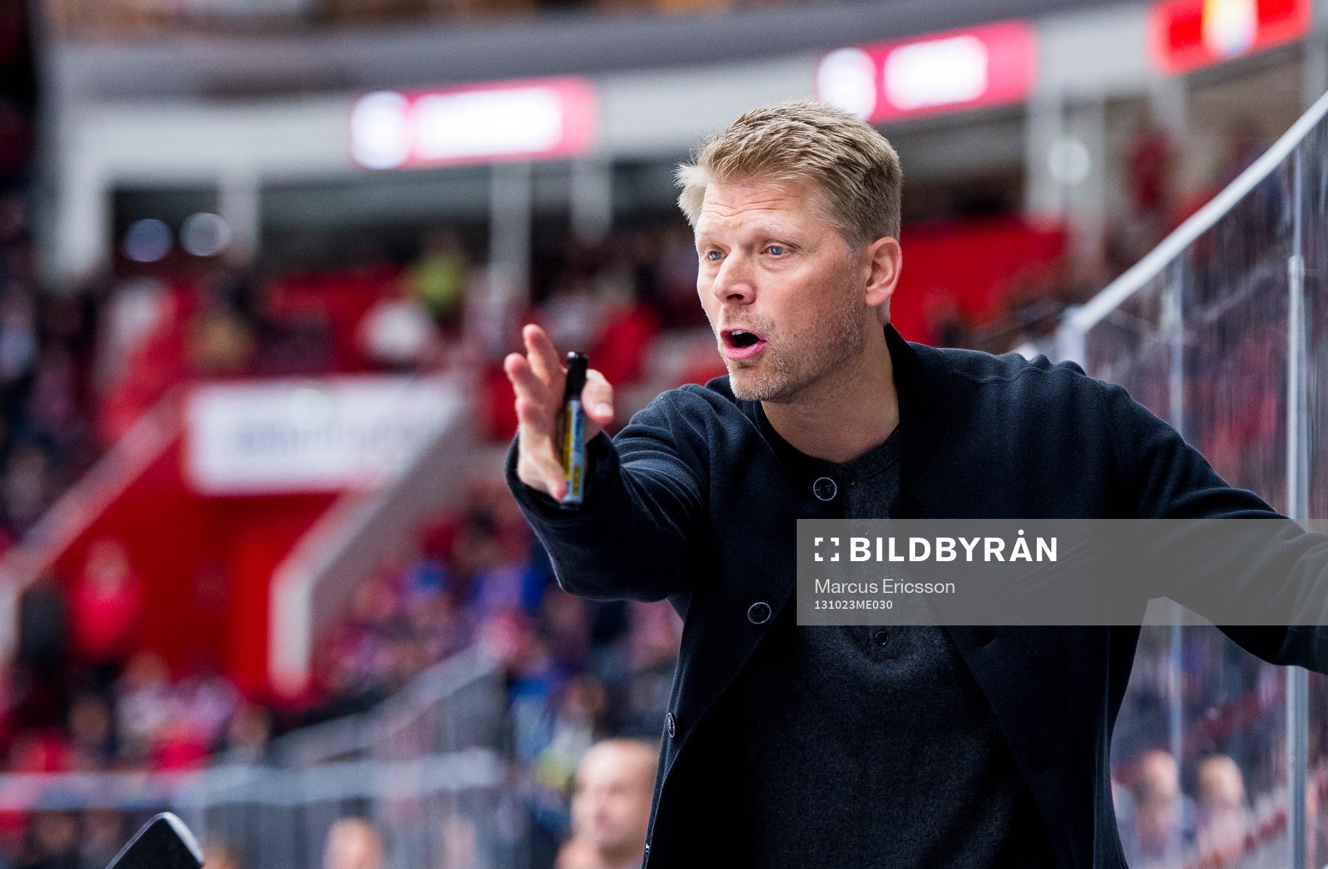 Södertäljes tränare Per Nygårds