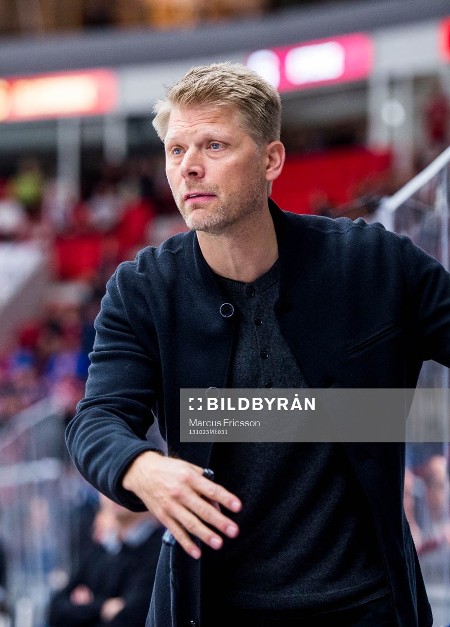 Södertäljes tränare Per Nygårds