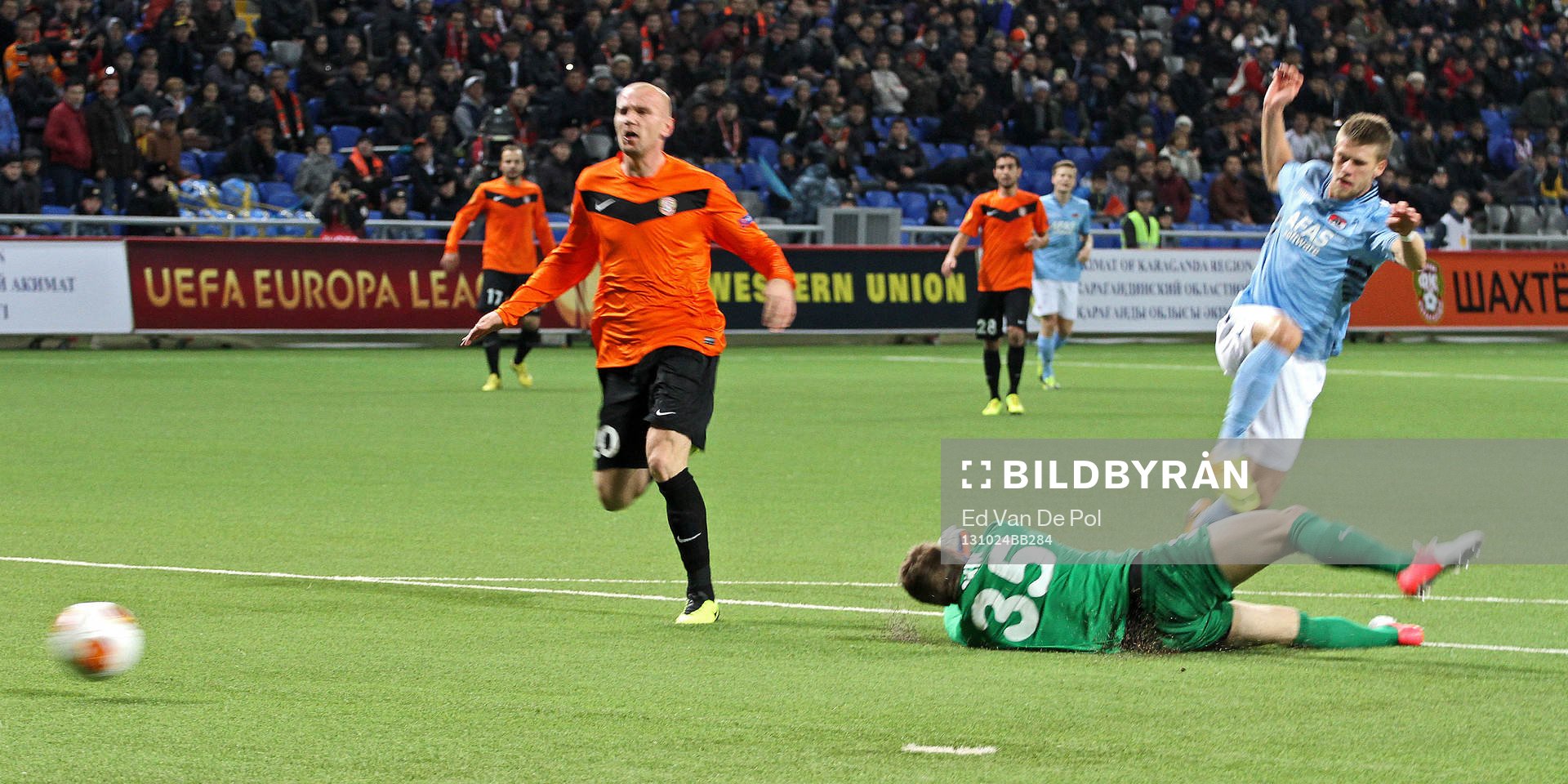 KAZACHSTAN - 24-10-2013 - Europa League, FC Shakhter