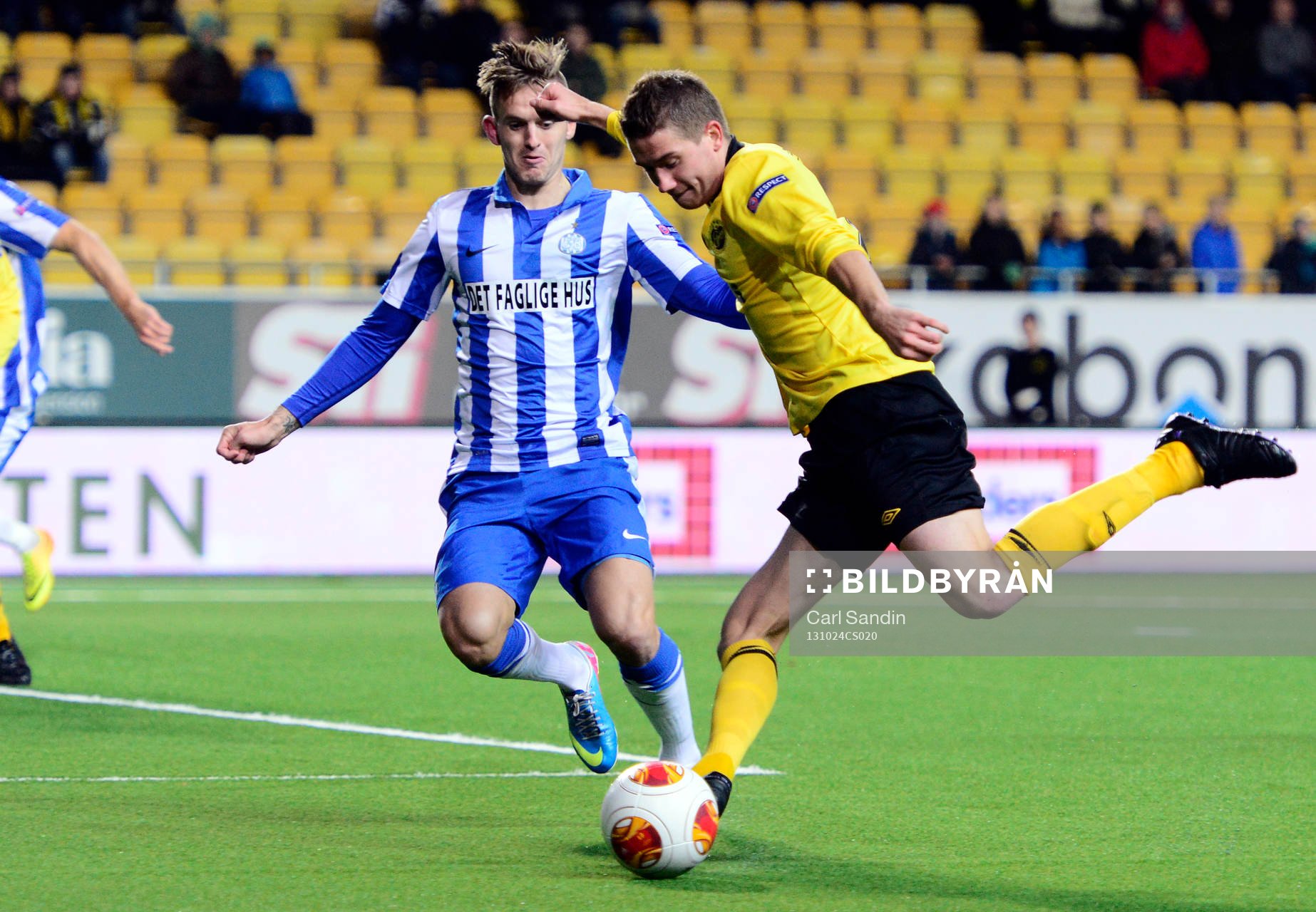 Esbjergs Kian Hansen och Elfsborgs Marcus Rohdén