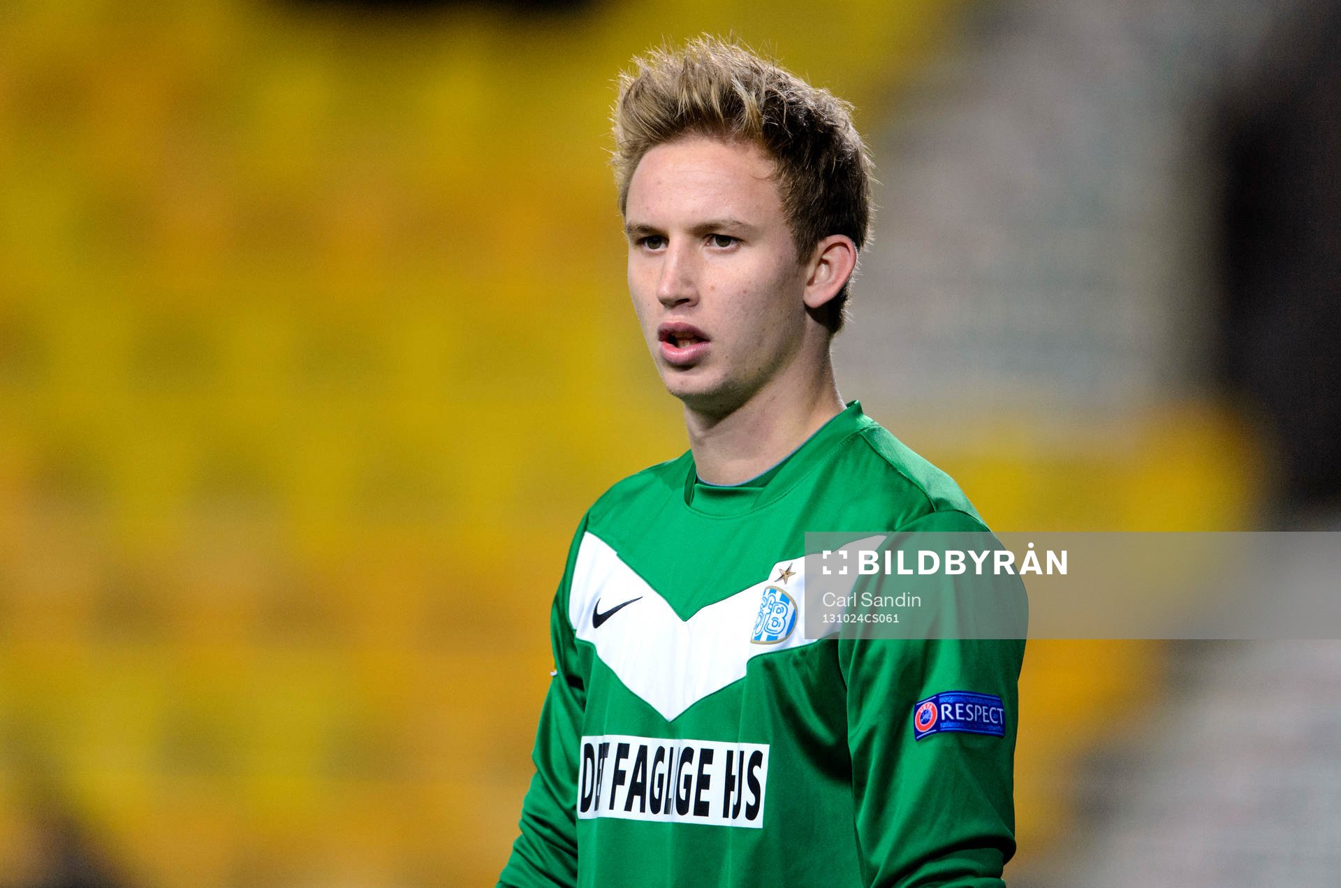 Esbjergs målvakt Frederik Rønnow