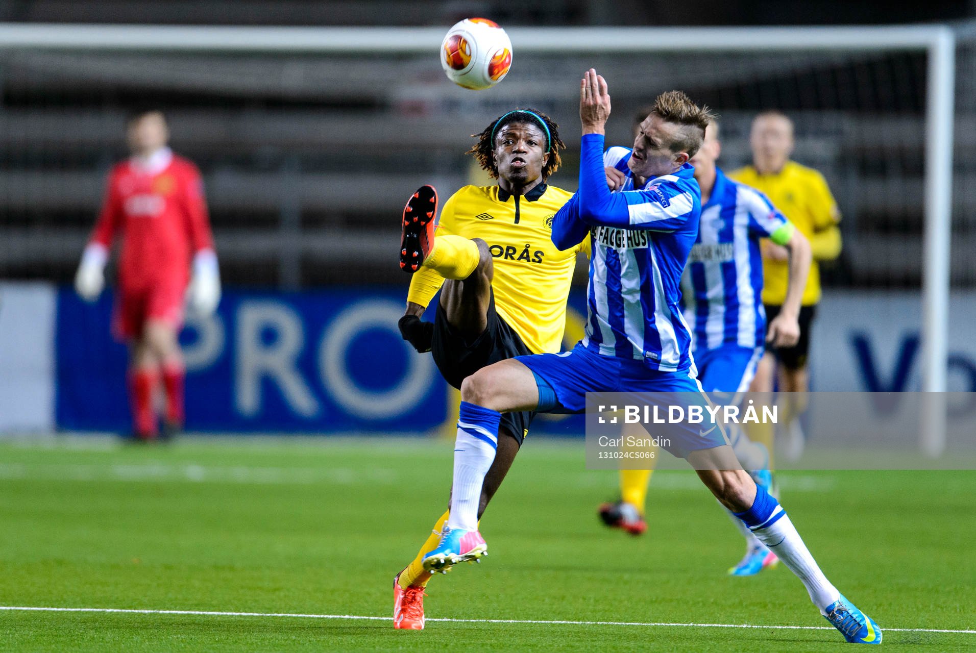 Elfsborgs Mohamed Bangura och Esbjergs Kian Hansen