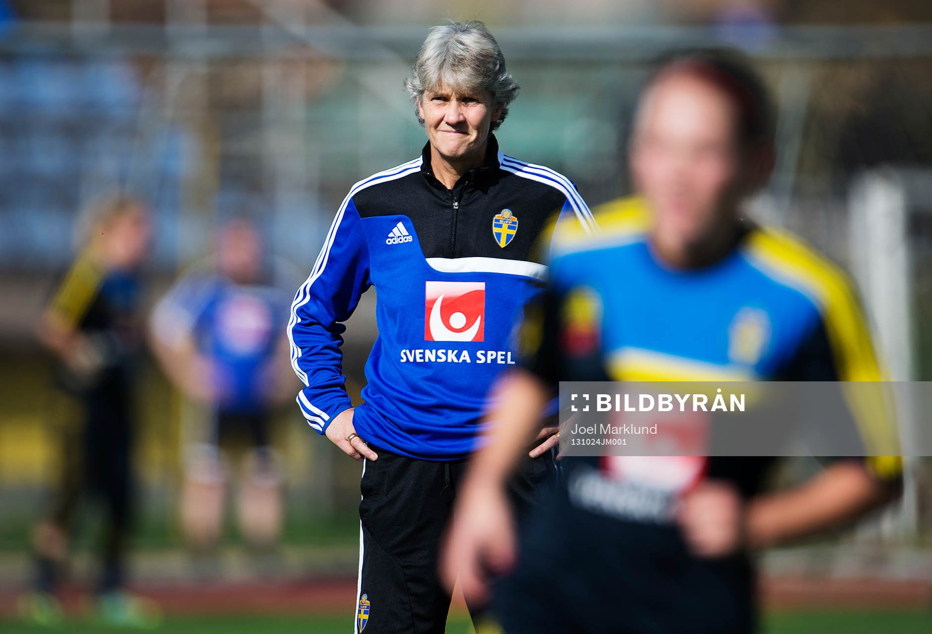 Förbundskapten Pia Sundhage