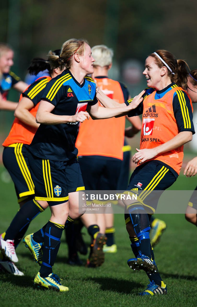 Marie Hammarström och Lisa Dahlkvist