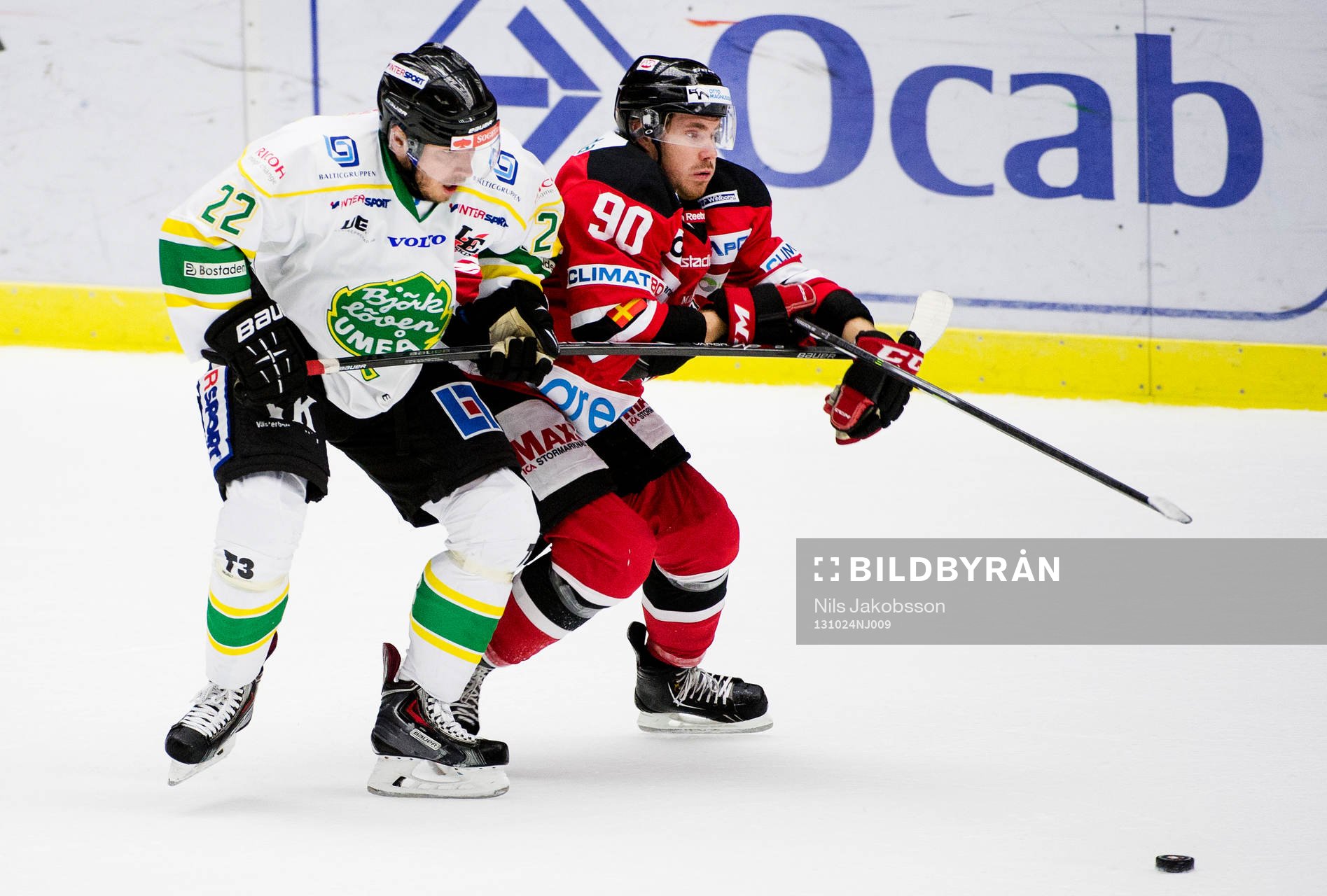 Björklövens Nicklas Johansson och Malmös Mattias Persson