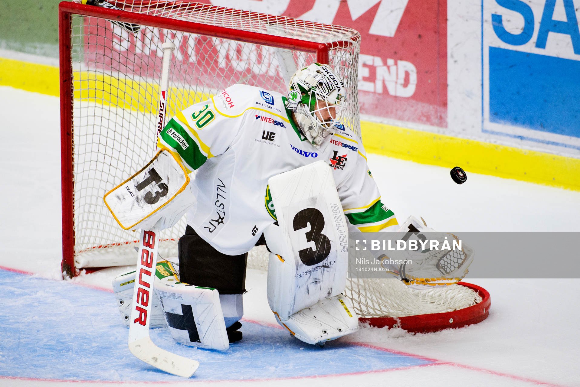 Björklövens målvakt Andrew Raycroft