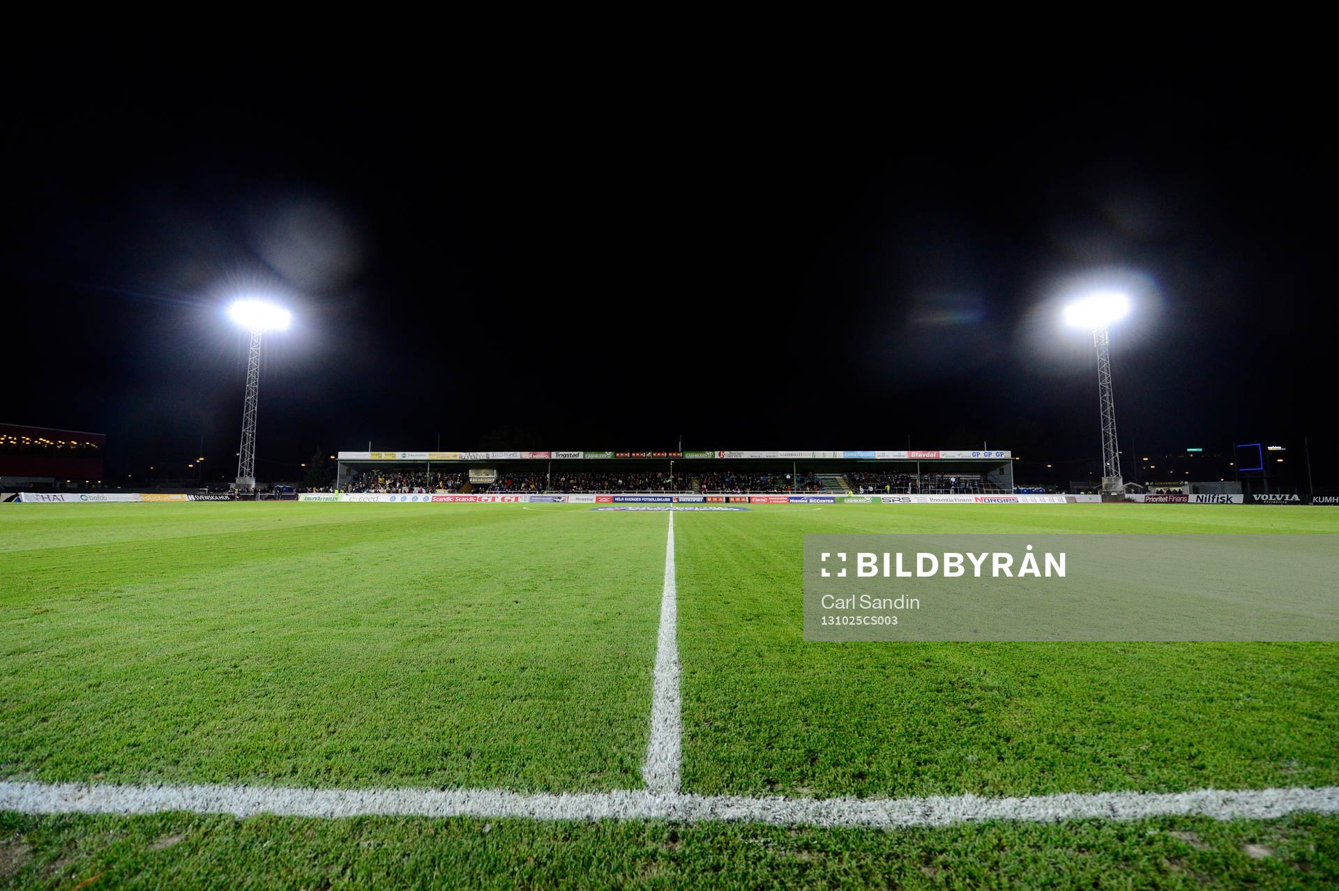 Rambergsvallen innan fotbollsmatchen i allsvenskan mellan