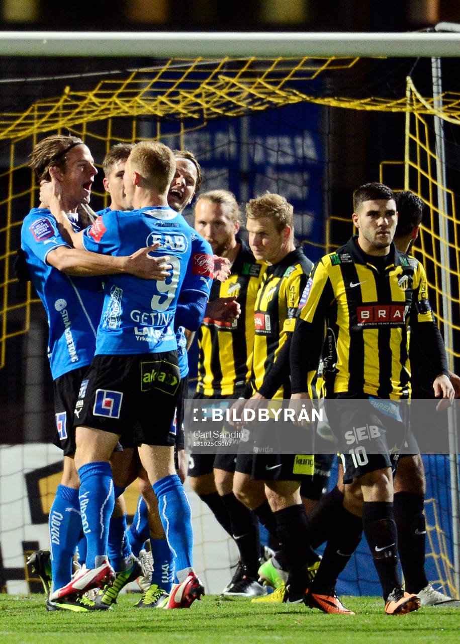 Halmstad.Fredrik Liverstam, jublar