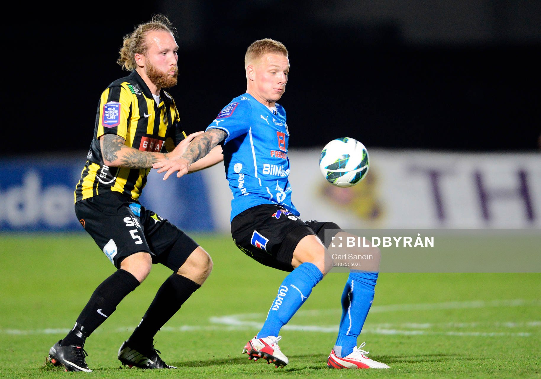 Häckens Emil Wahlström och Halmstads GudjÄ≥n