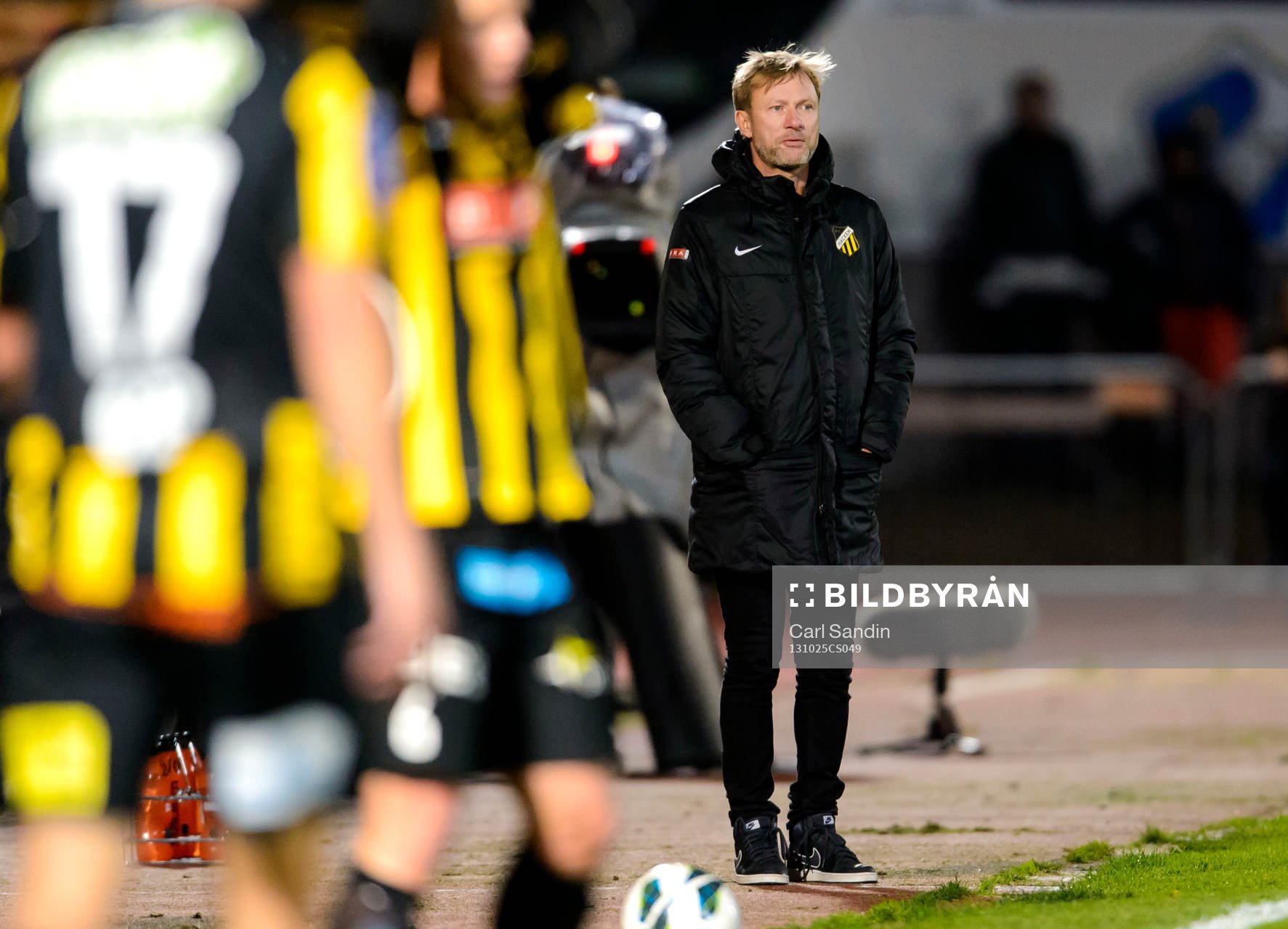 Häckens tränare Peter Gerhardsson