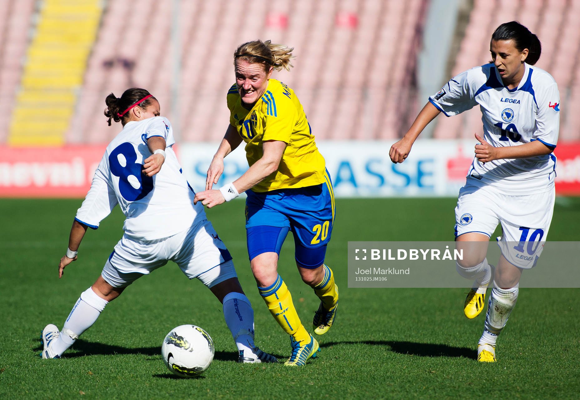 Bosnien-Hercegovinas Aida Hadzic och Alisa Spahic utmanas