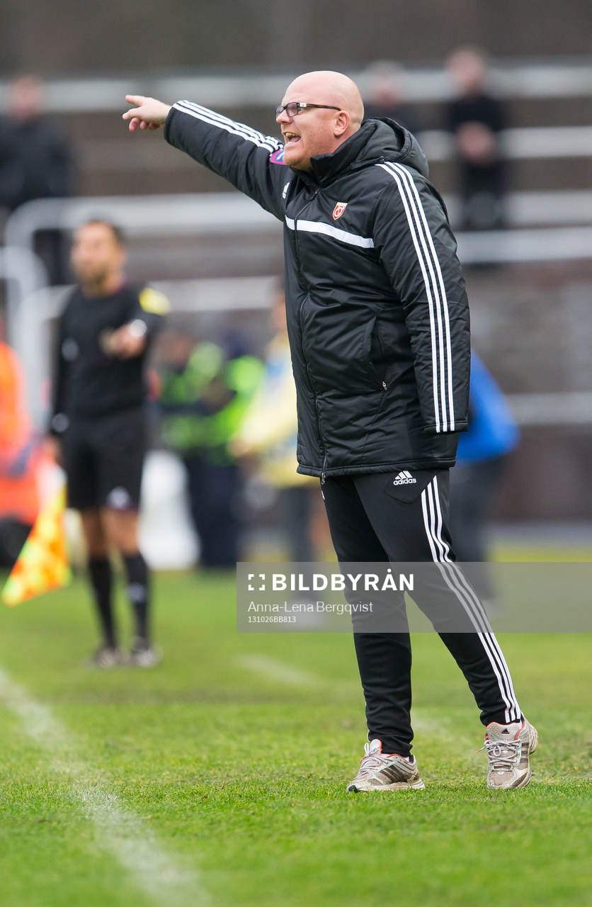 Degerfors tränare Patrik Werner