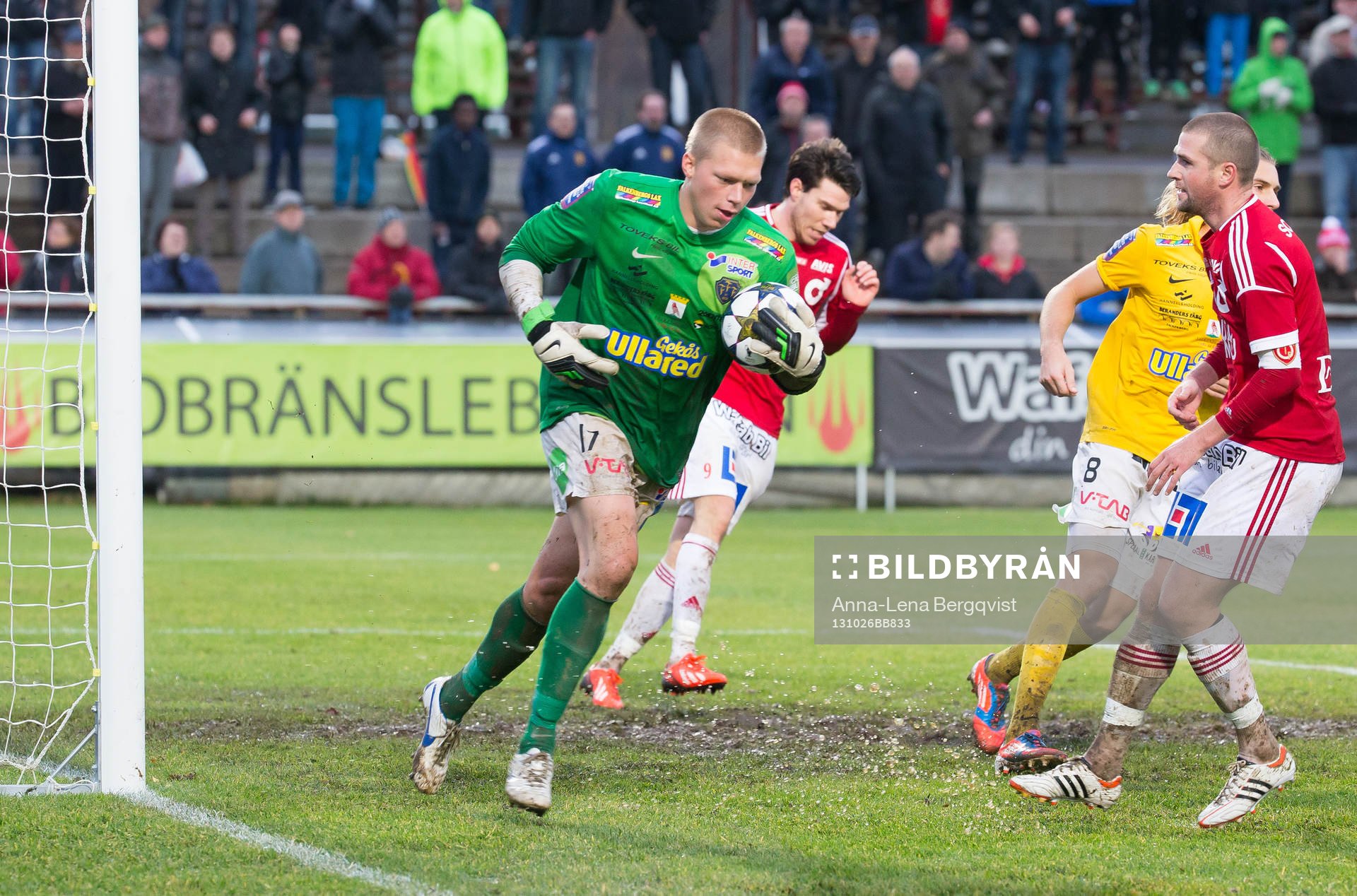 Falkenbergs målvakt Jesper Hansen och Degerfors Alexander