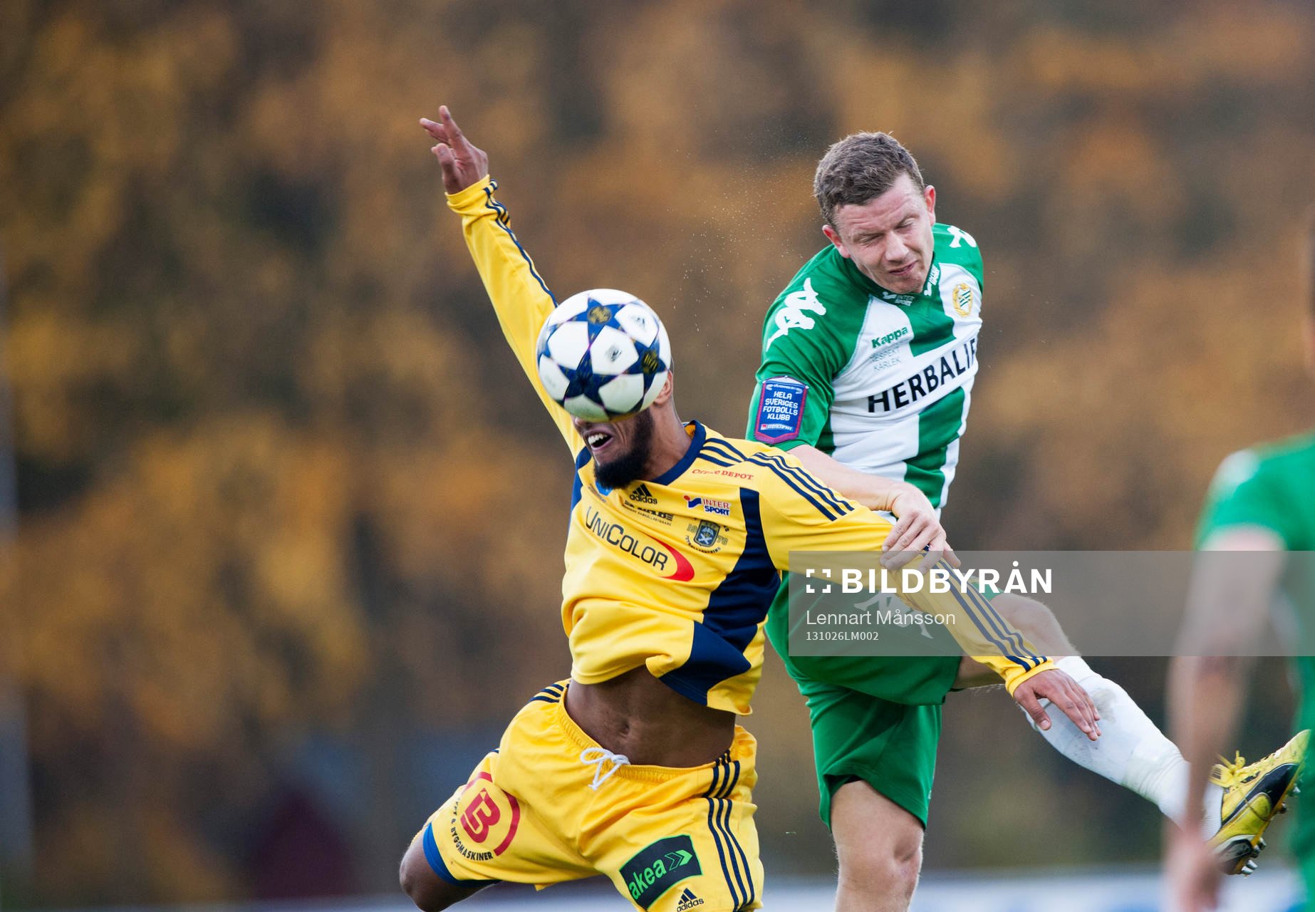 Ängelholms Junes Barny och Hammarbys Thomas Guldborg