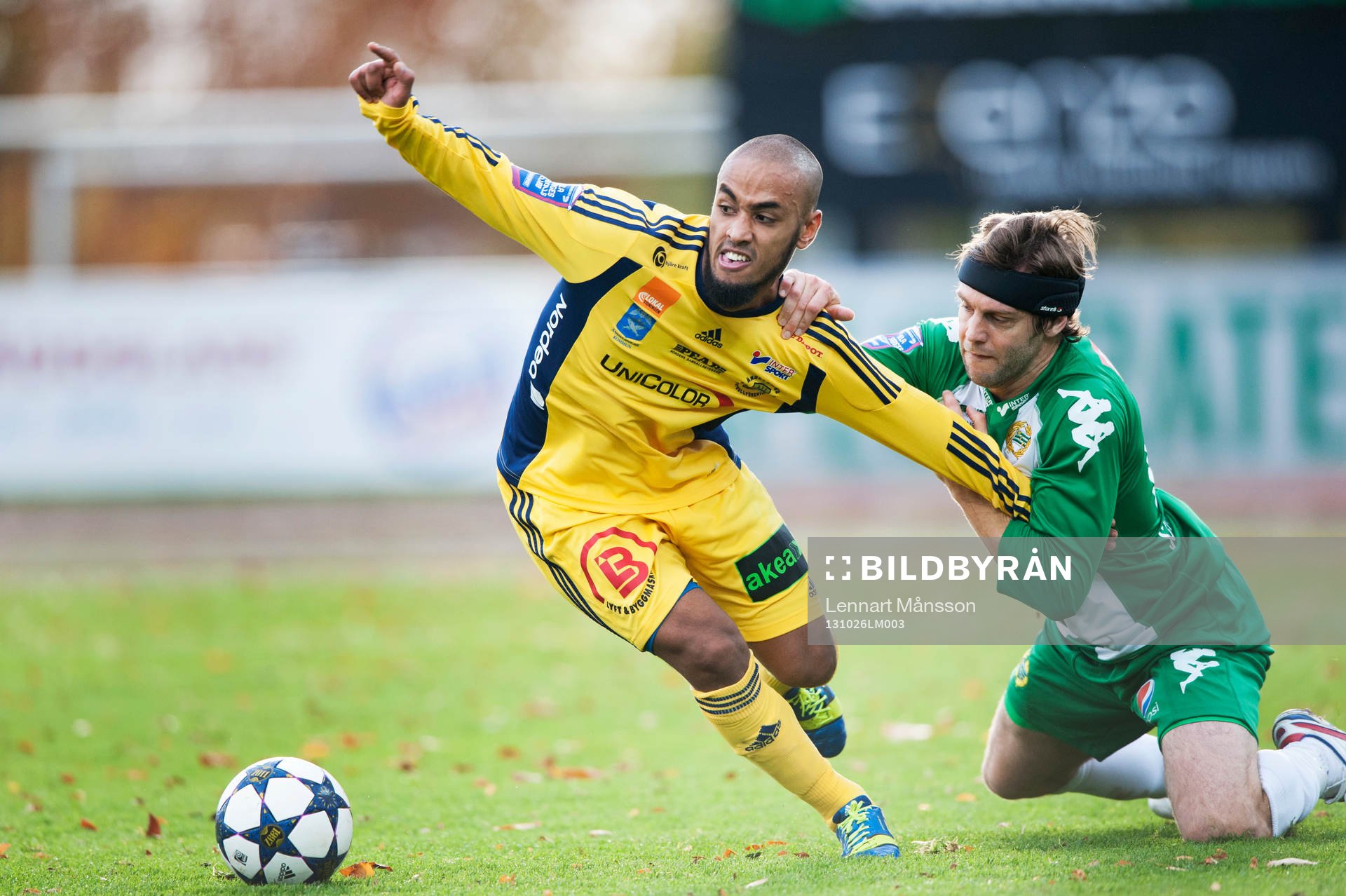 Ängelholms Junes Barny och Hammarbys Max von Schlebrügge