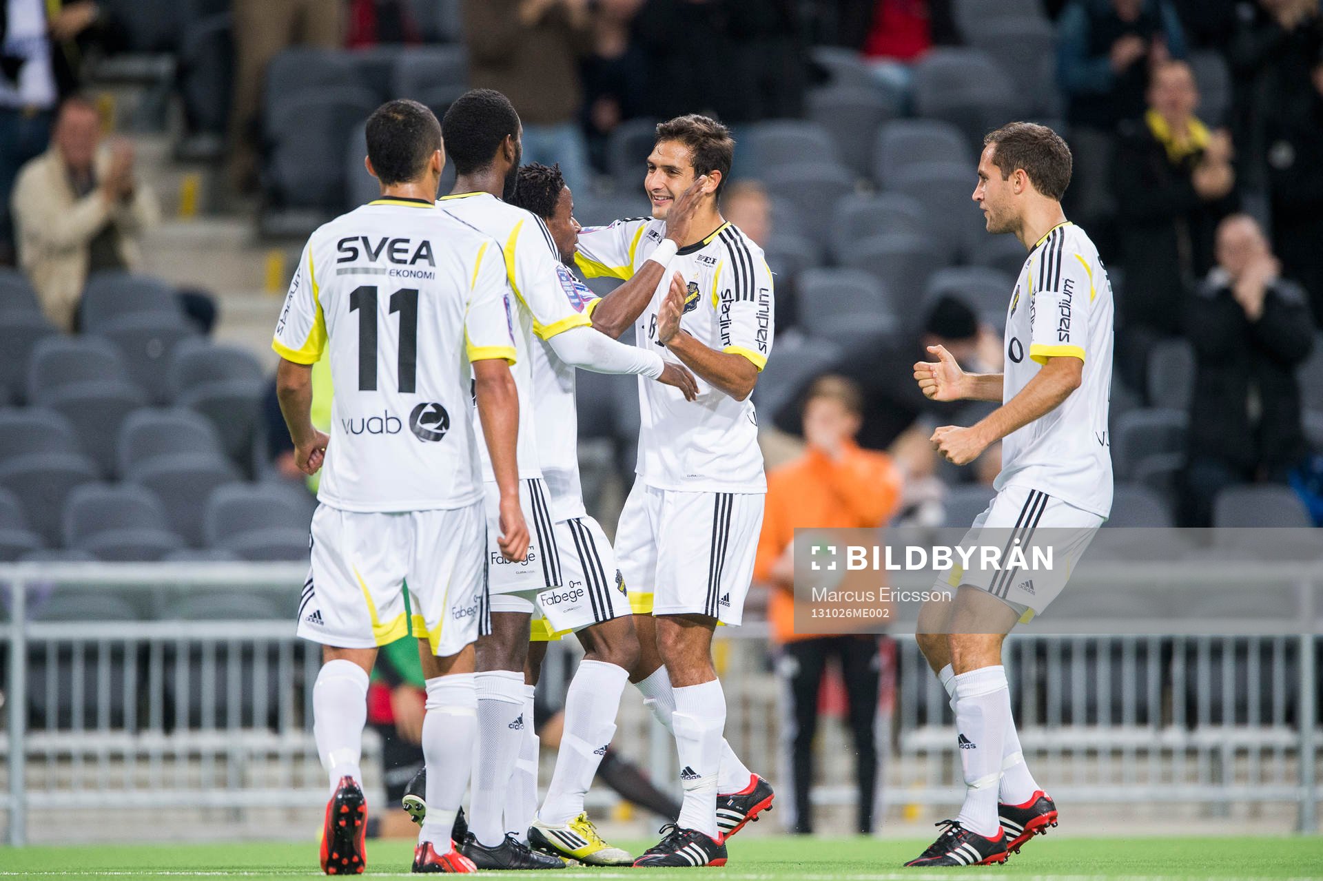 AIKs Celso Borges jublar tillsamman med laget