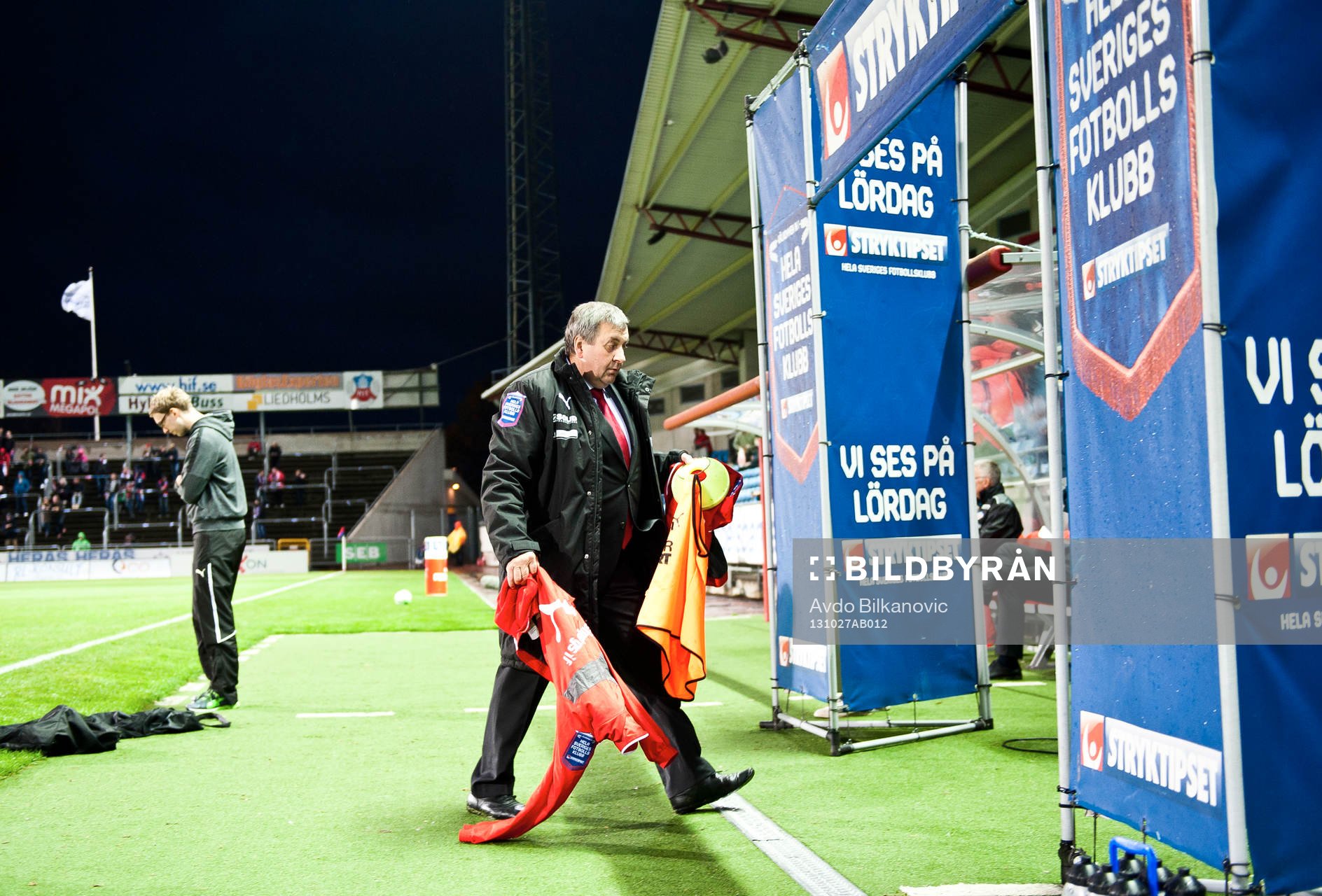 Helsingborgs materialares sista matchen Sverker Eliasson