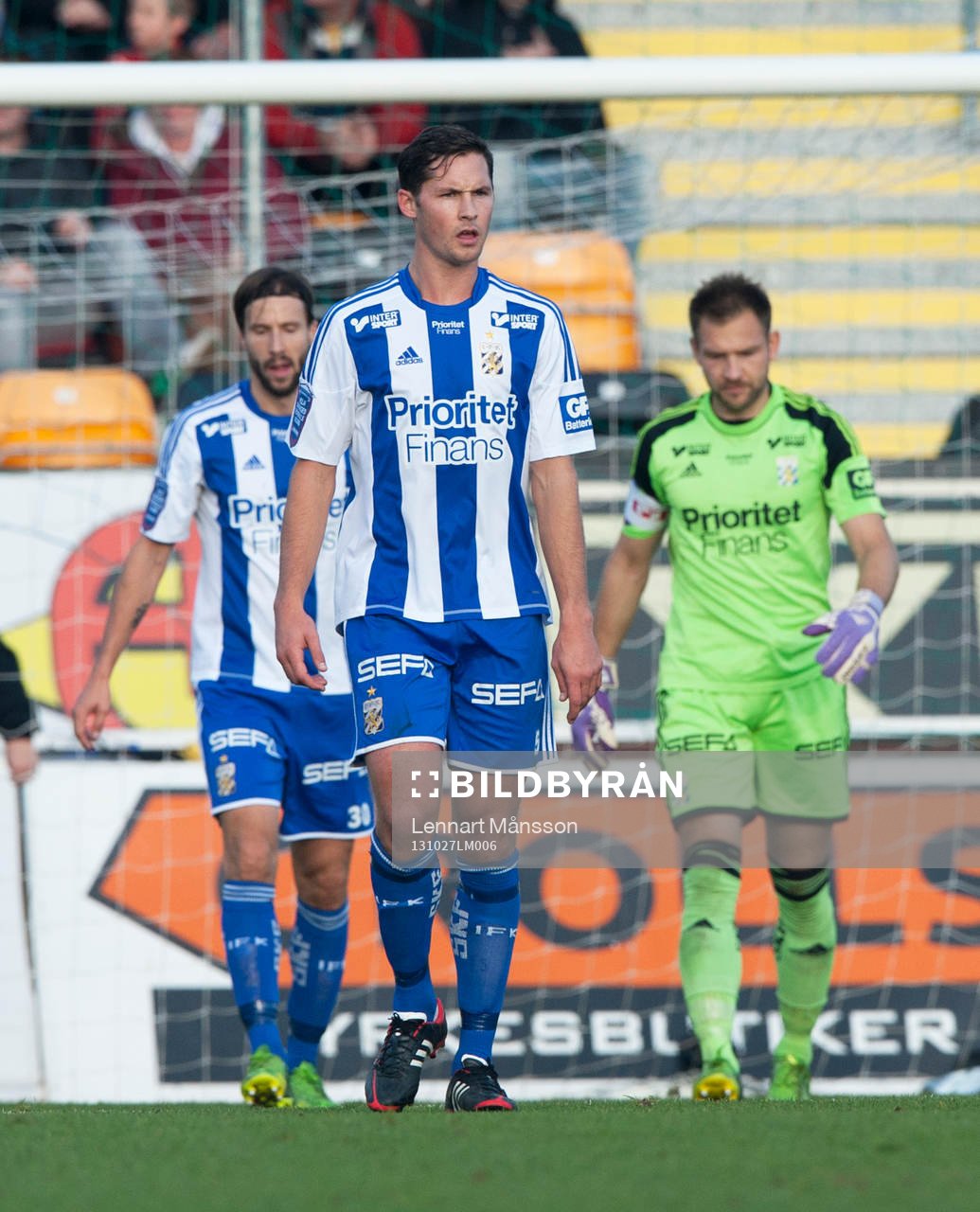 Göteborgs John Alvbåge, Mattias Bjärsmyr och Philip