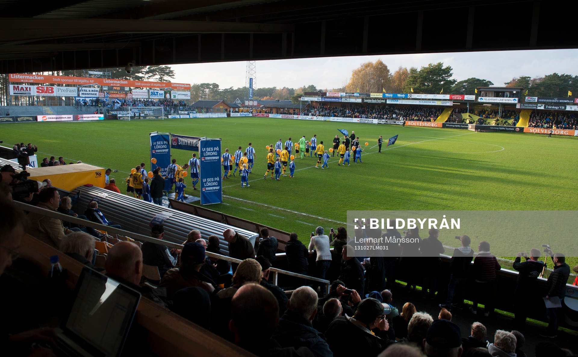 Strandvallen i Mjällby  i