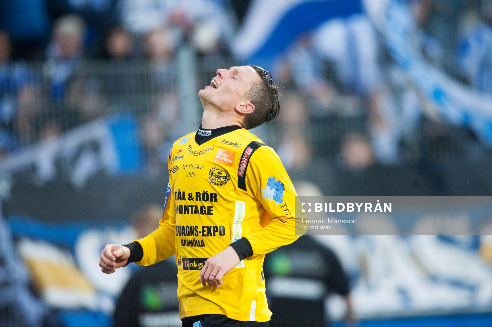 Mjällbys Kristian Haynes deppar i