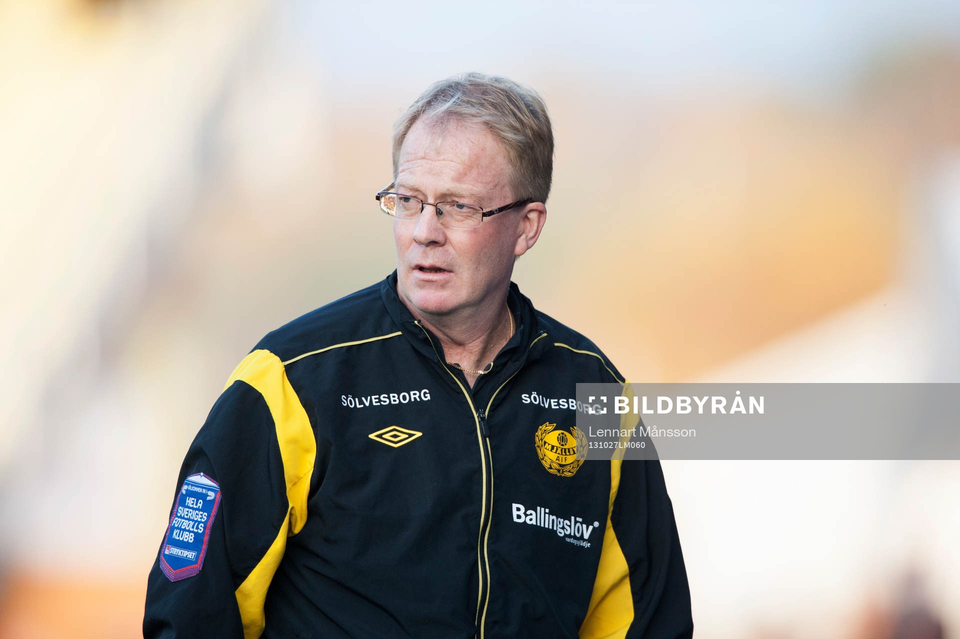 Mjällbys tränare Lars Jacobsson i allsvenskan mellan