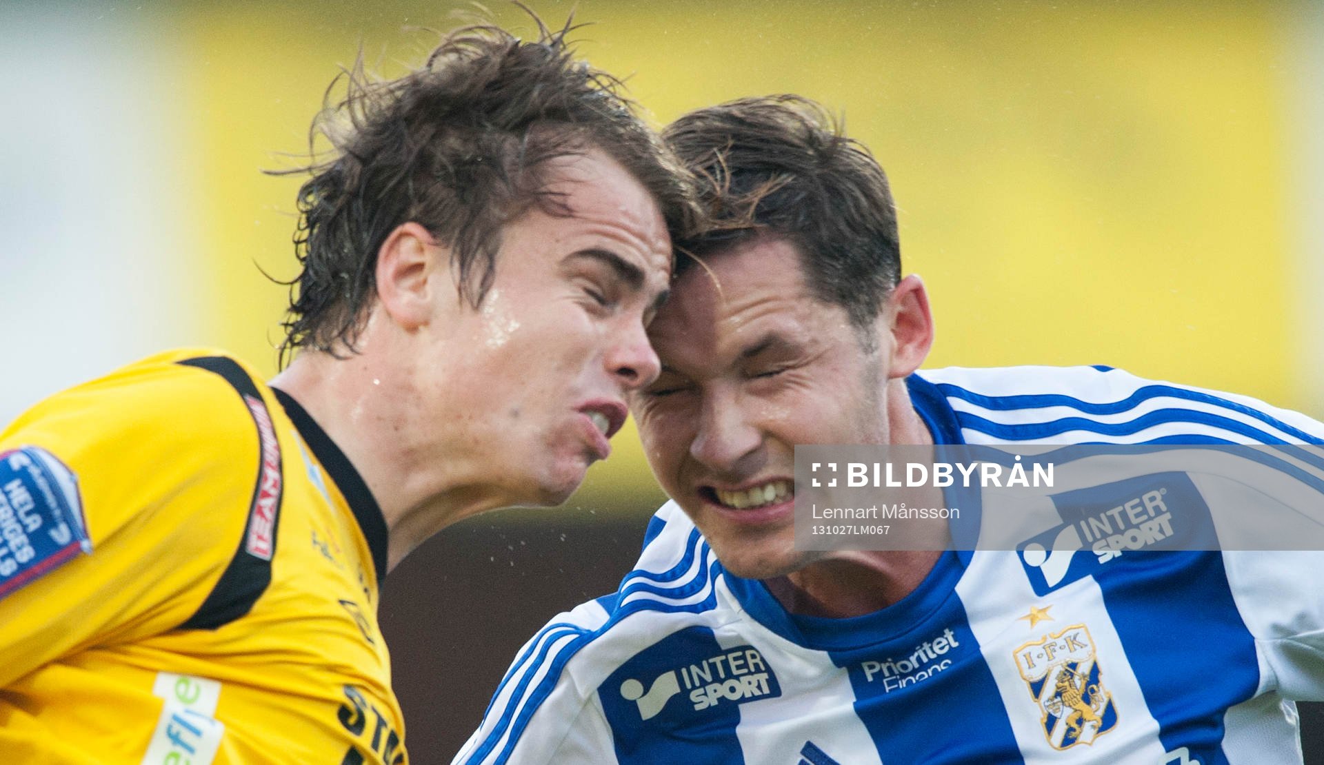Mjällbys Andreas Blomqvist och Göteborgs Philip Haglund i