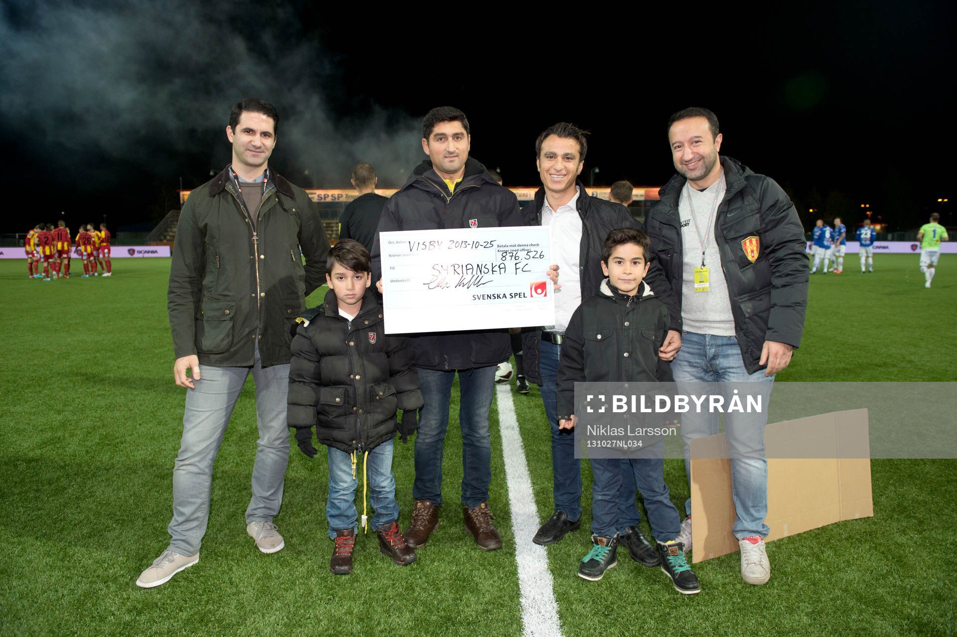 Svenska Spel tilldelar Syrianska 876 526 kr för sin