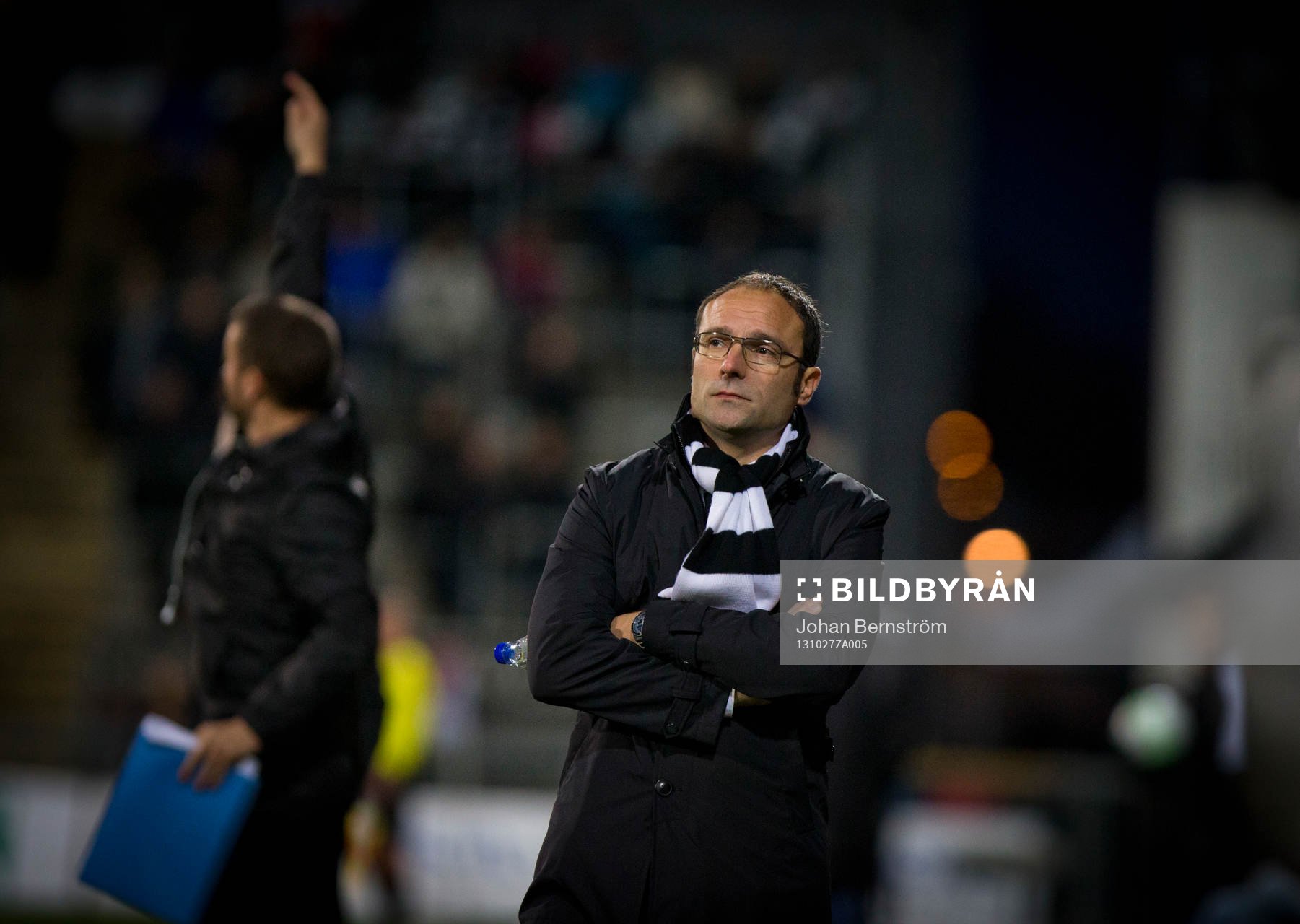 Örebros tränare Per-Ola Ljung i Superettan mellan Örebro