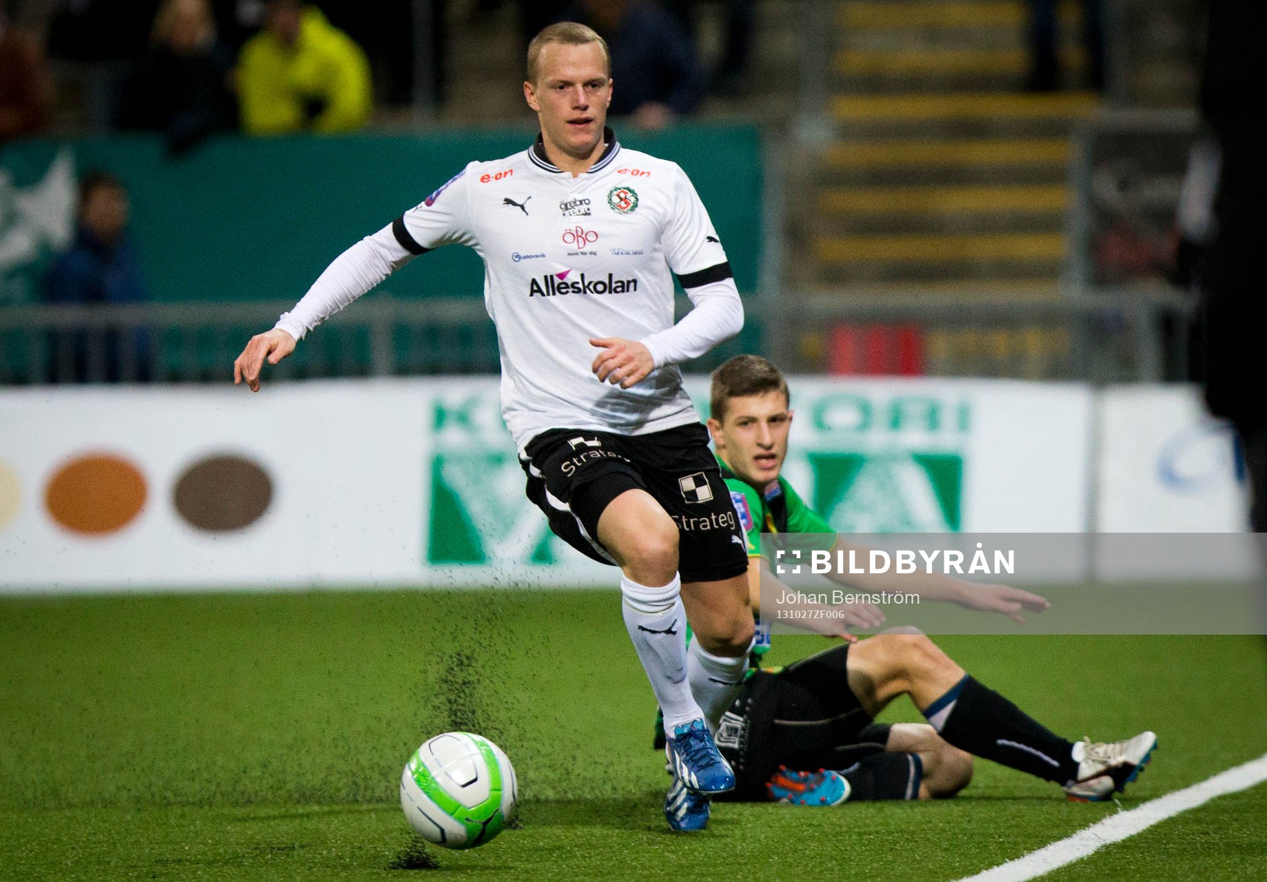 Örebros Daniel Gustavsson i Superettan mellan Örebro och