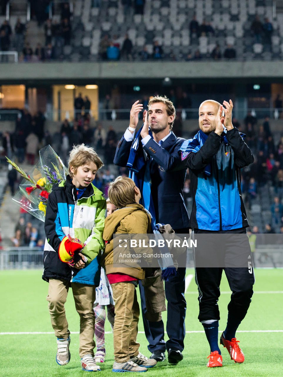 Djurgårdens Joel Riddez och Djurgårdens Petter Gustafsson
