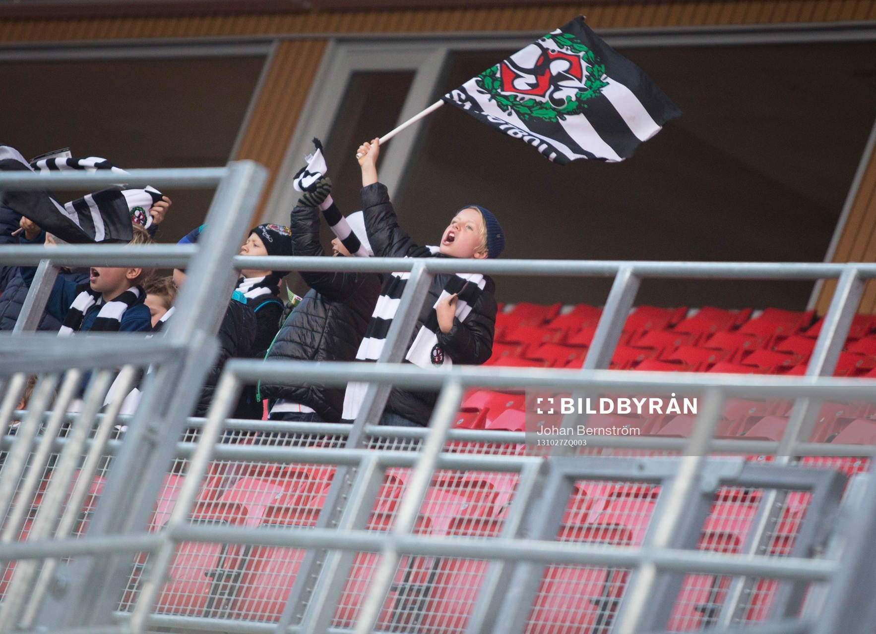 Örebro supporter i Superettan mellan Örebro och GAIS