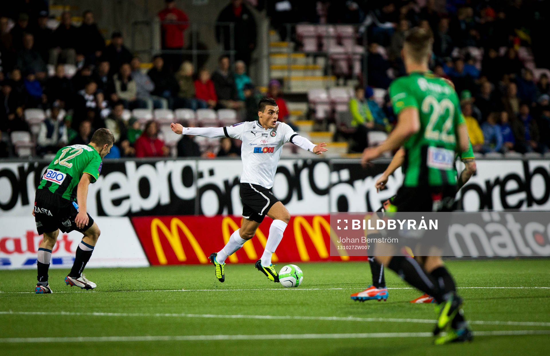 Örebros Ahmed Yasin i Superettan mellan Örebro och GAIS