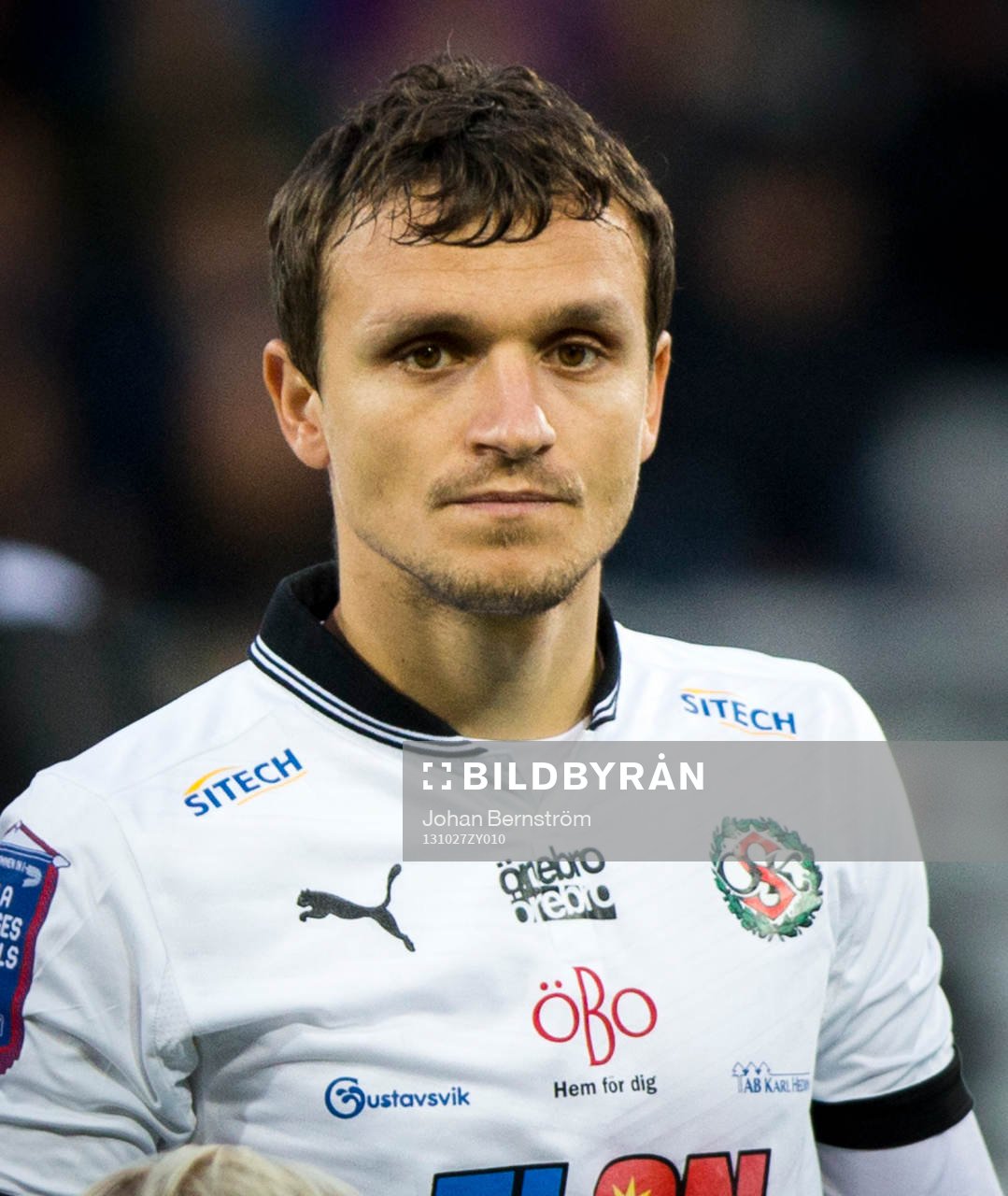 Örebros Shpetim Hasani i Superettan mellan Örebro och GAIS