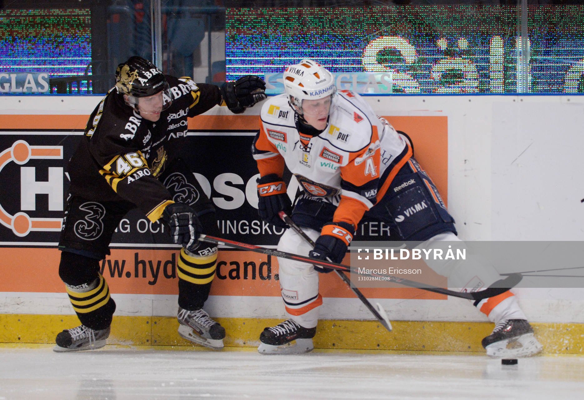 AIKs Teemu Ramstedt och Växjös Niclas Lundgren