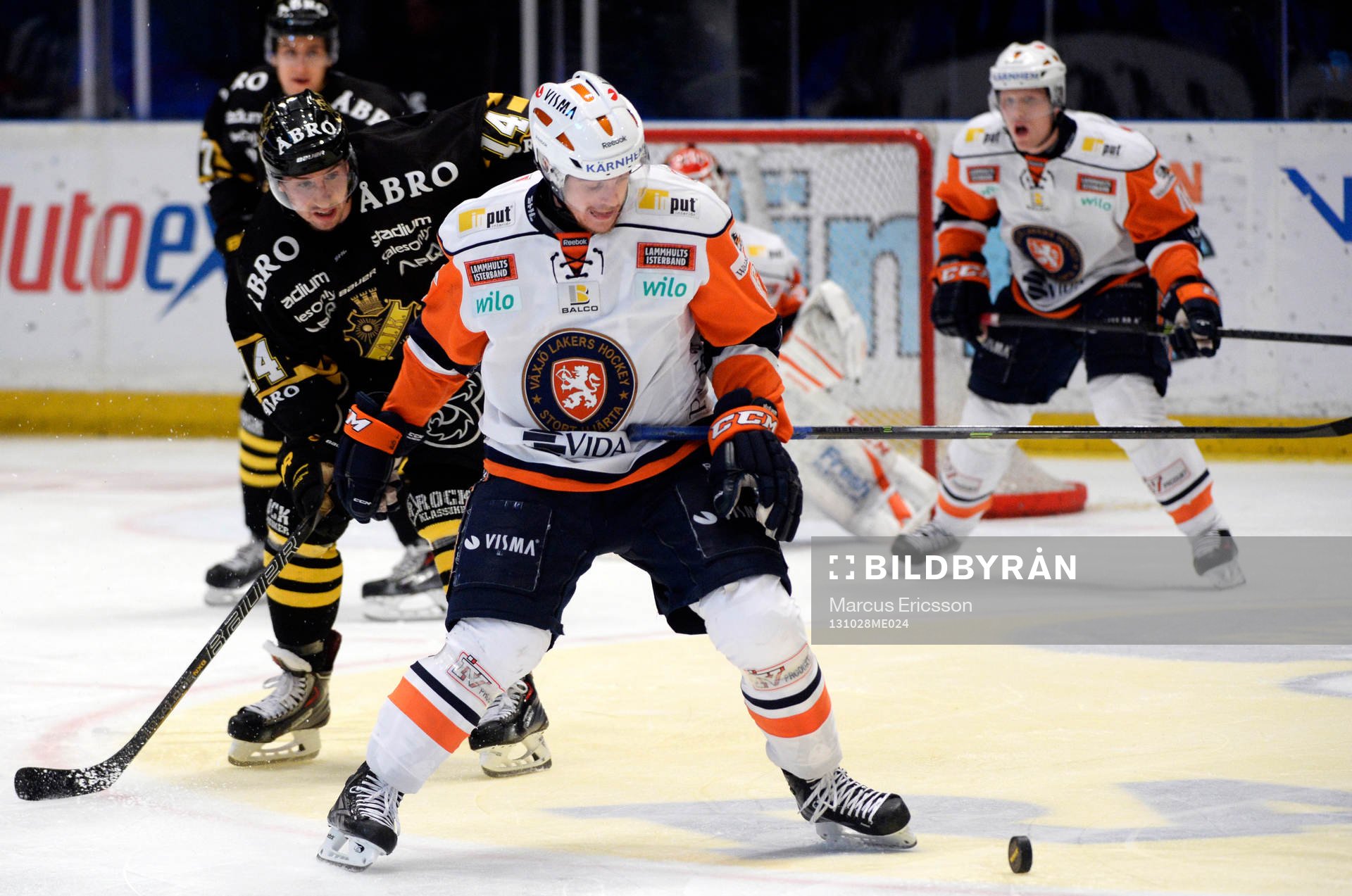 Växjö Erik Josefsson sparkar unan pucken
