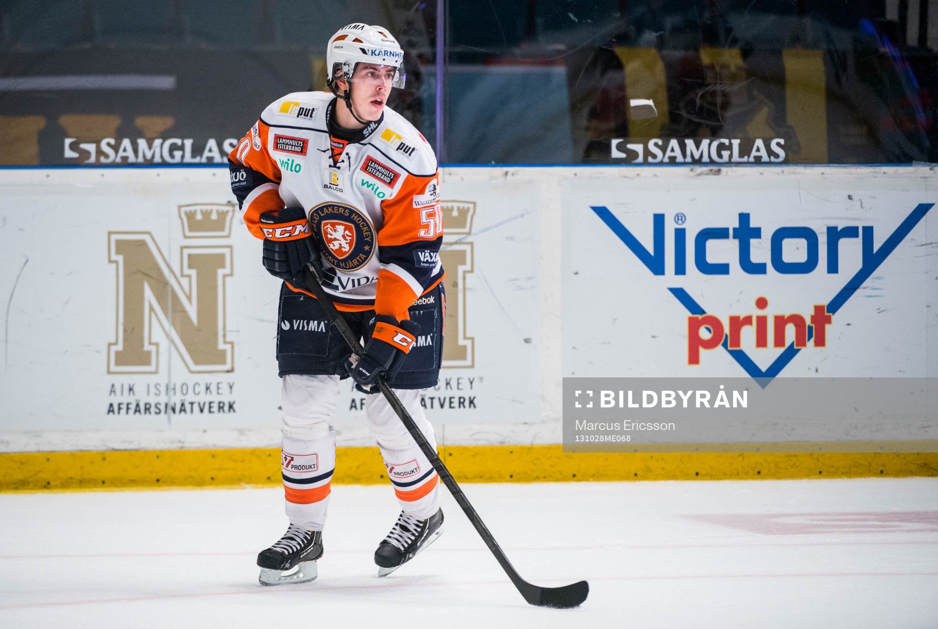 under ishockeymatchen i SHL mellan AIK och Växjö