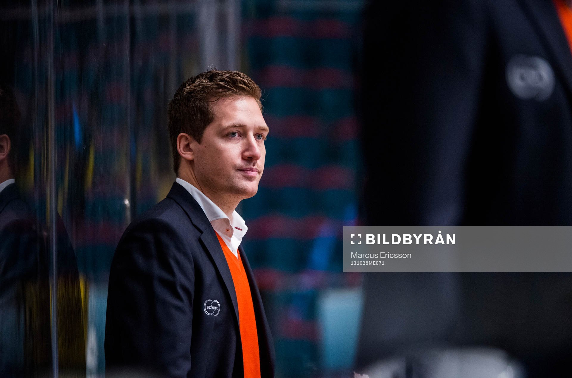 Växjös tränare Sam Hallam