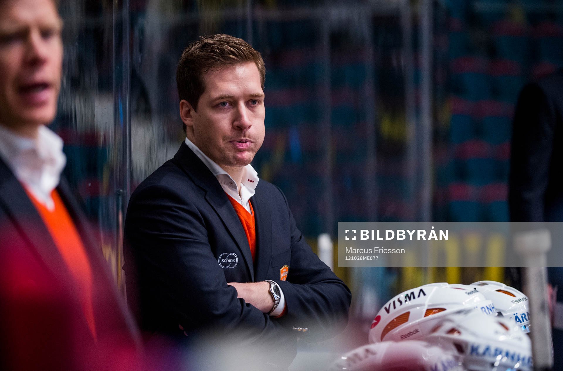 Växjös tränare Sam Hallam